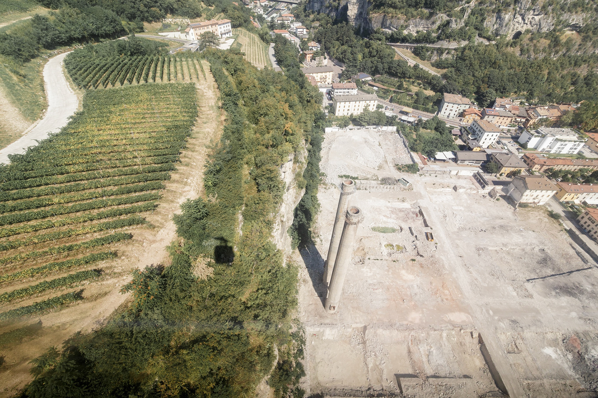 Clinker Motel, 2013. La demolizione.