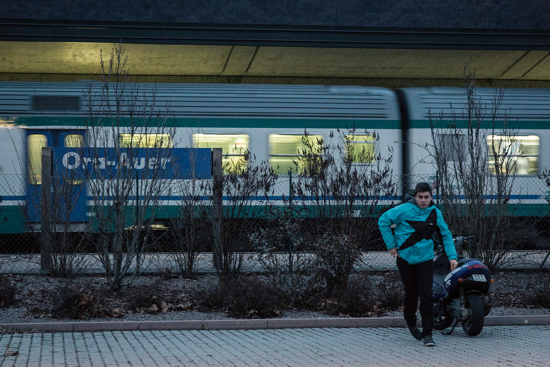 antasb, Ora, stazione e parcheggio interscambio treno bus