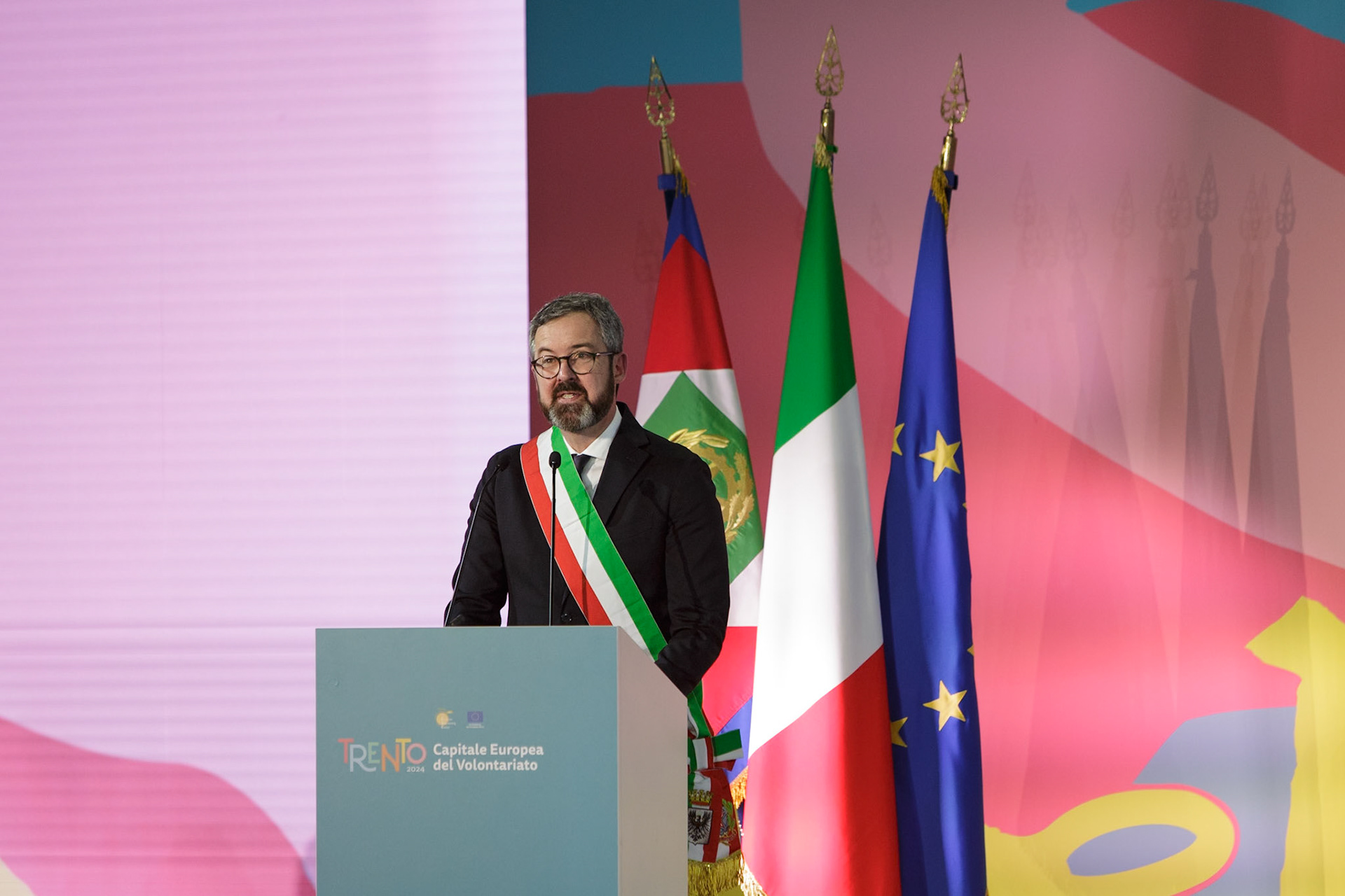 Trento capitale del volontariato, 4 febbraio 2024.