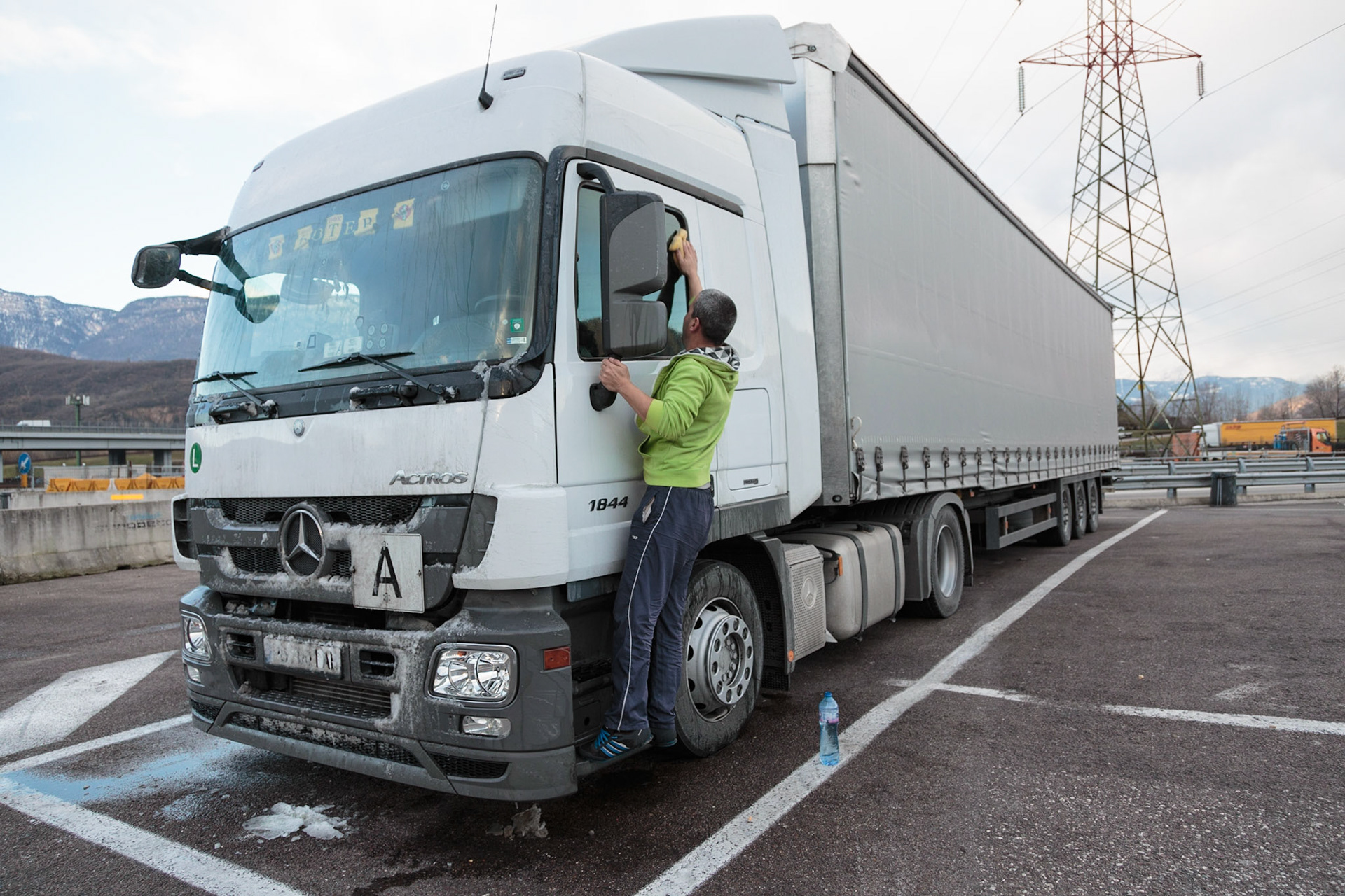 A Nord di Trento A Sud di Bolzano, parcheggio Bolzano Sud.