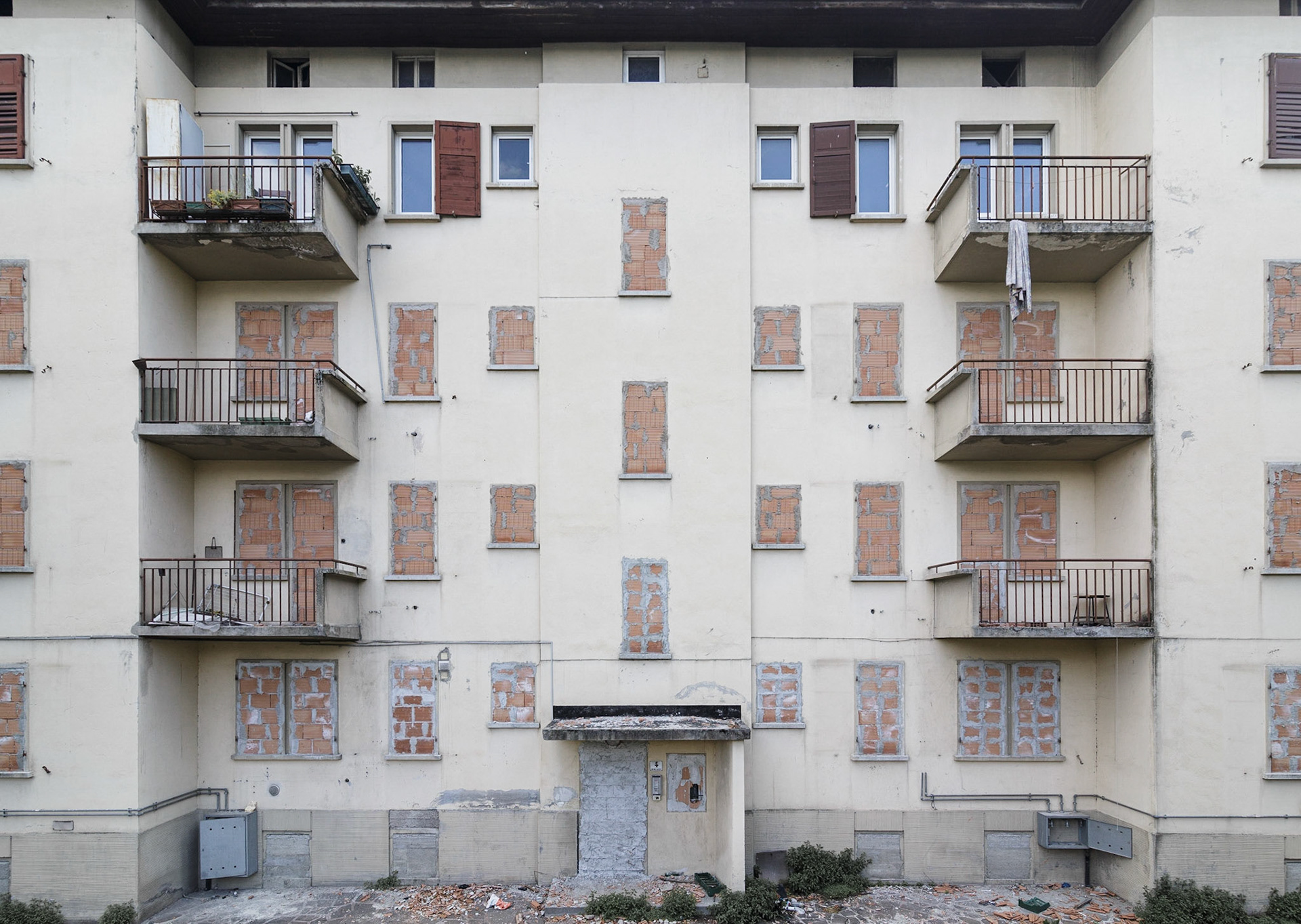 Clinker Motel, 2013. La demolizione.