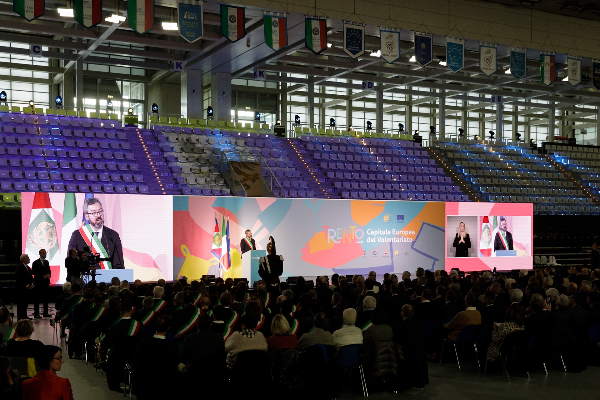 Trento capitale del volontariato, 4 febbraio 2024.