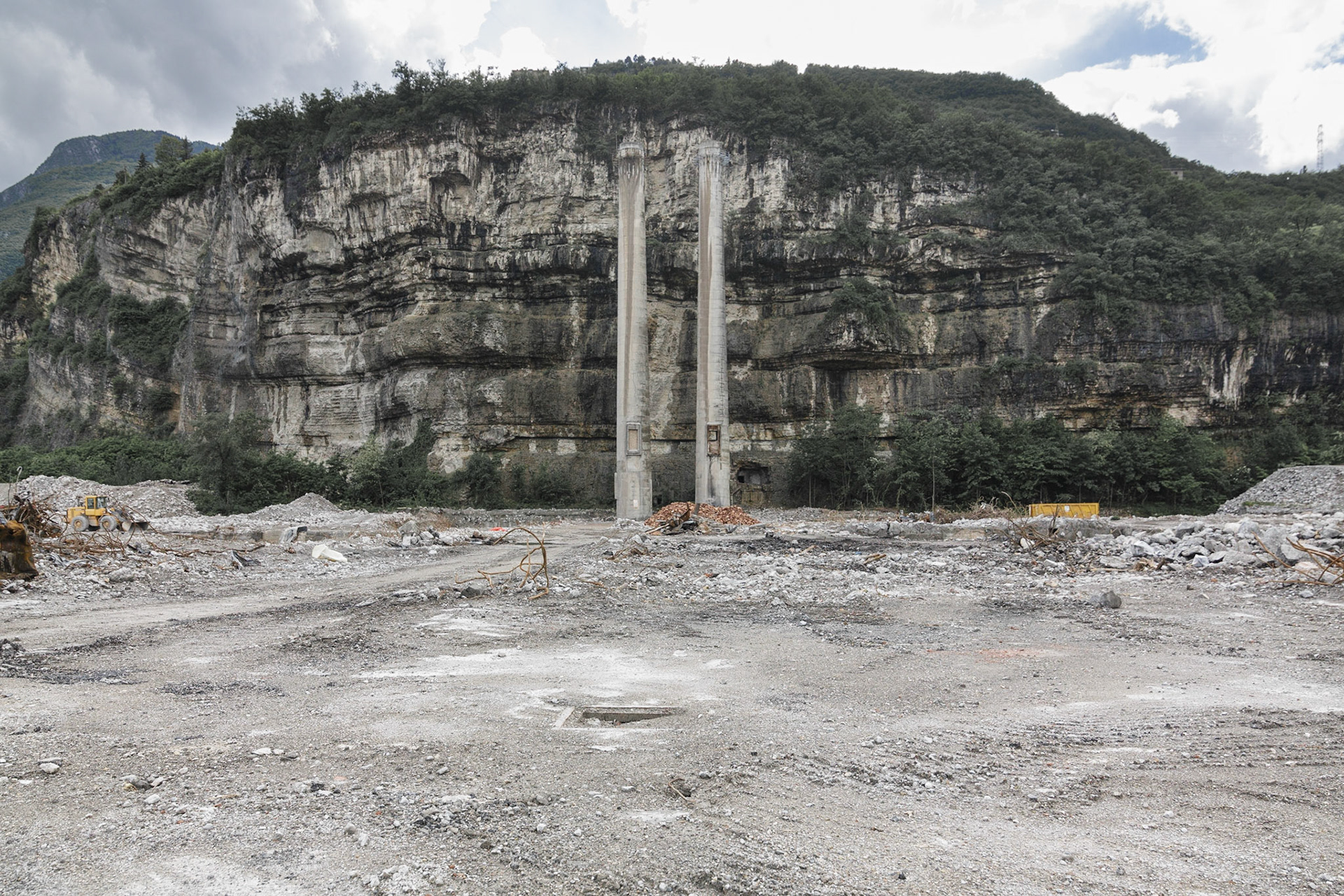 Clinker Motel, 2013. La demolizione.