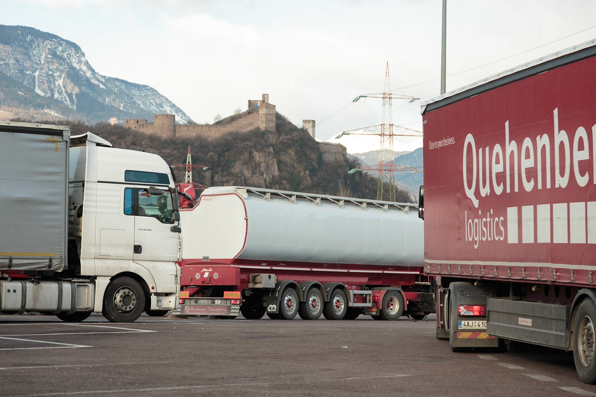 A Nord di Trento A Sud di Bolzano, parcheggio Bolzano Sud.