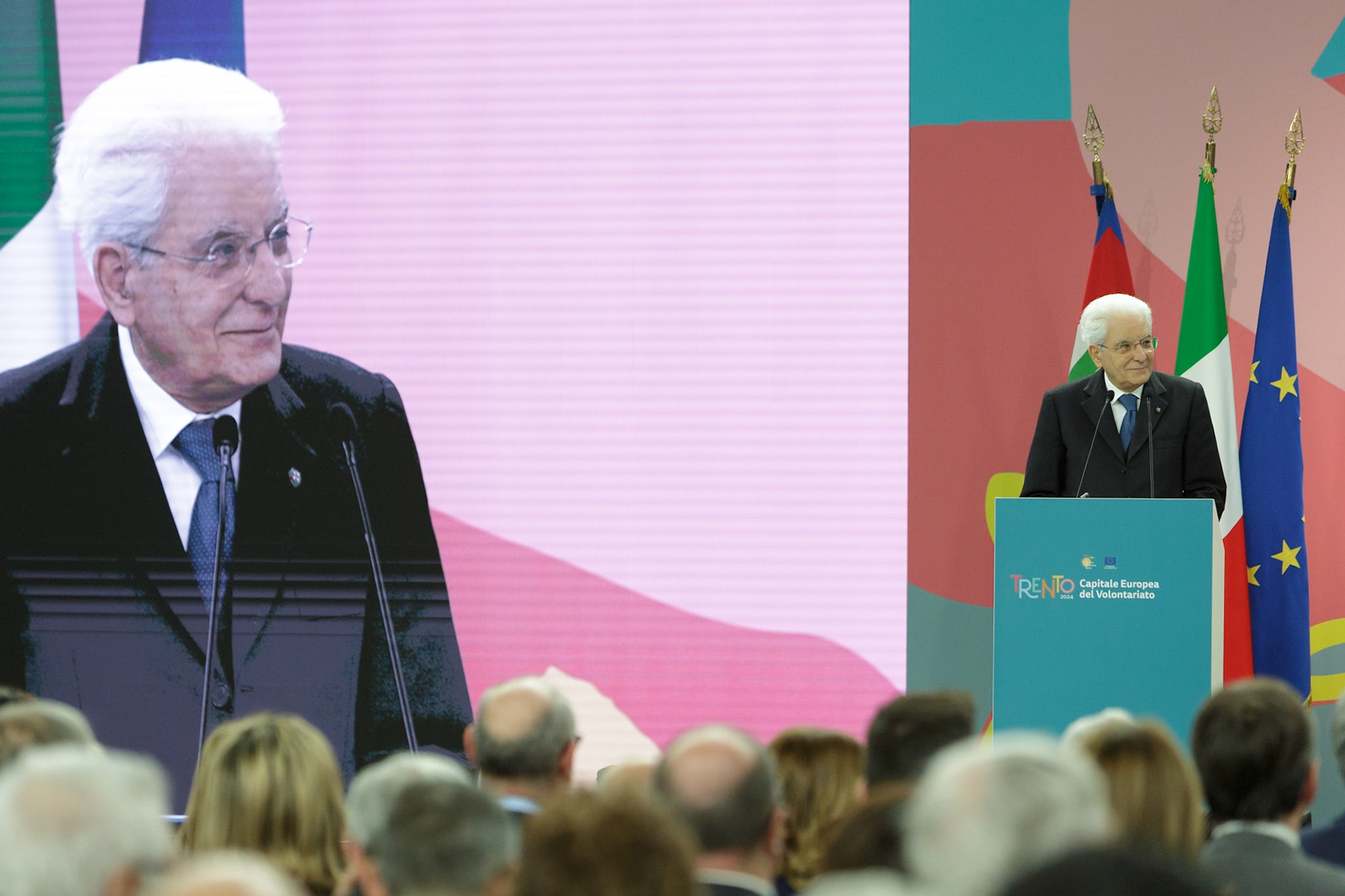 Trento capitale del volontariato, 4 febbraio 2024.
