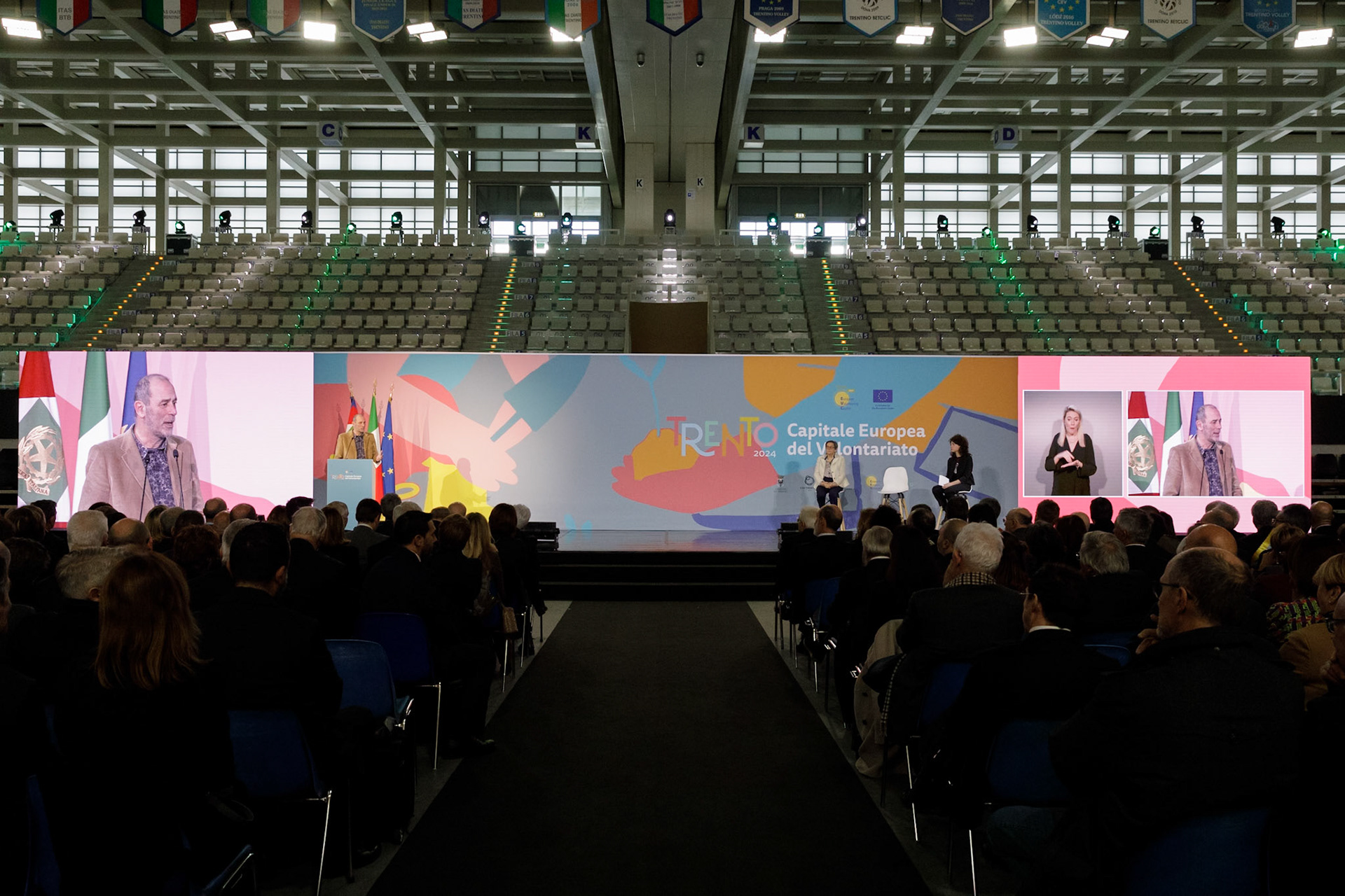 Trento capitale del volontariato, 4 febbraio 2024.