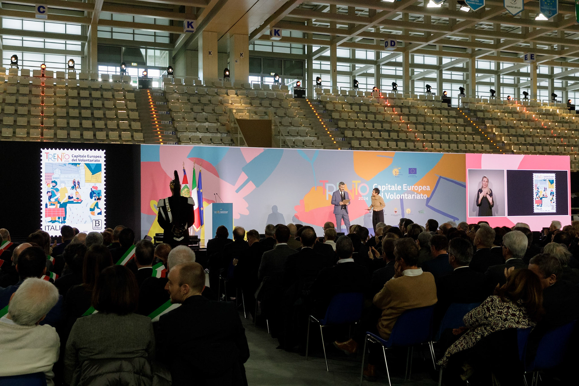 Trento capitale del volontariato, 4 febbraio 2024.