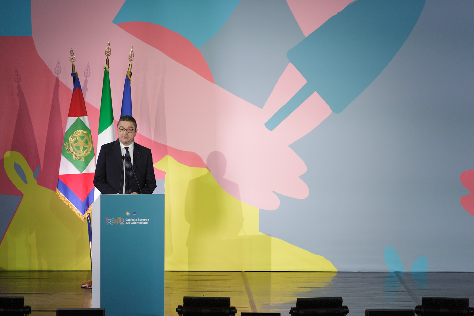 Trento capitale del volontariato, 4 febbraio 2024.