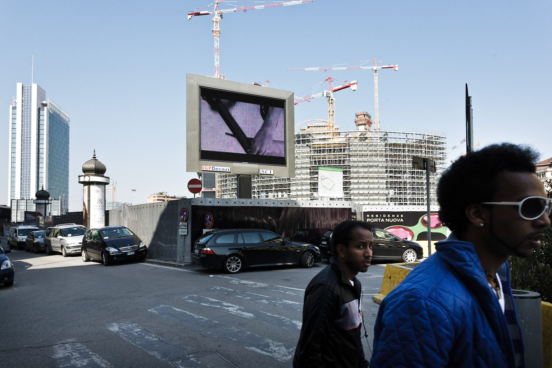 quartiere Isola in costruzione, Milano