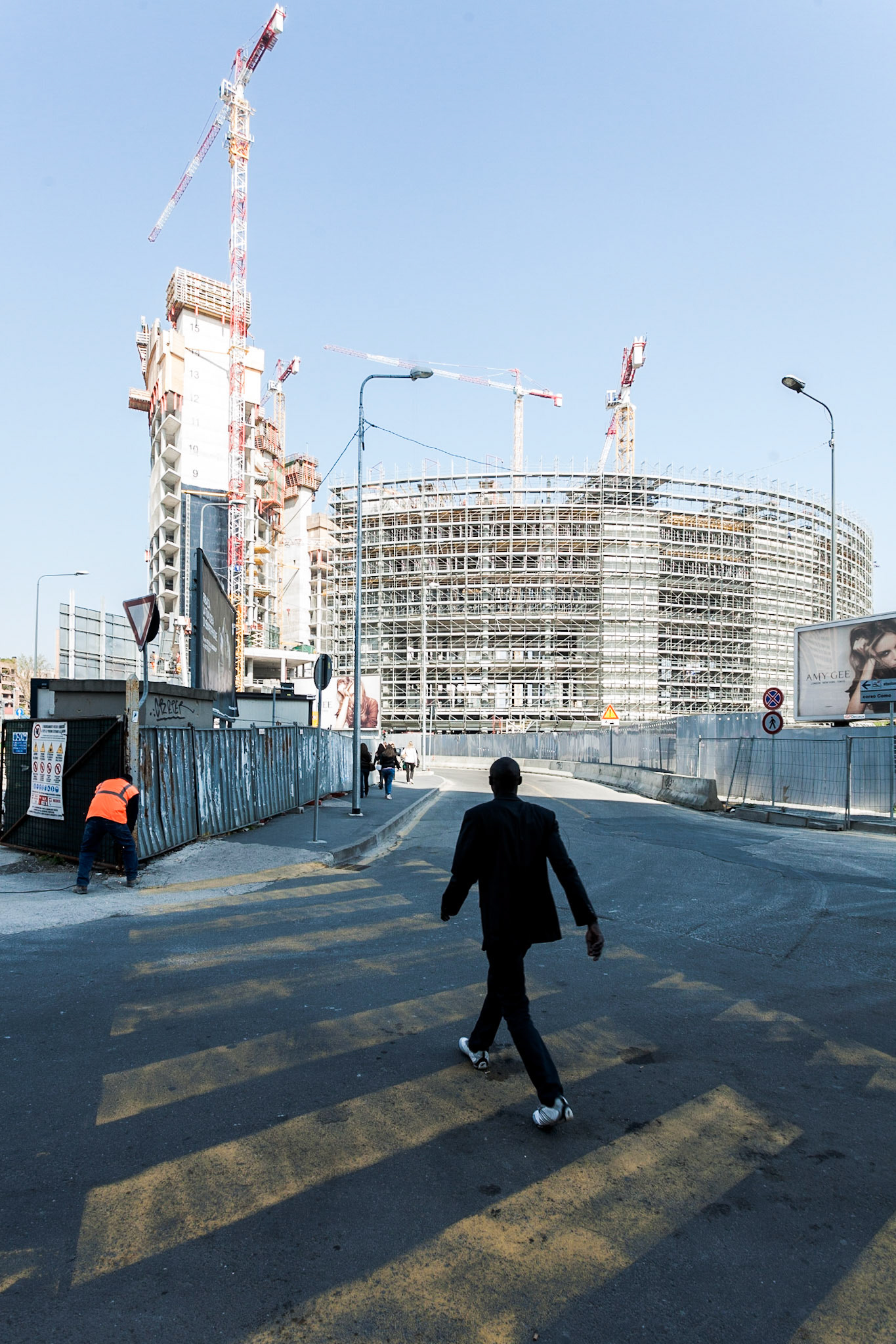 quartiere Isola in costruzione, Milano