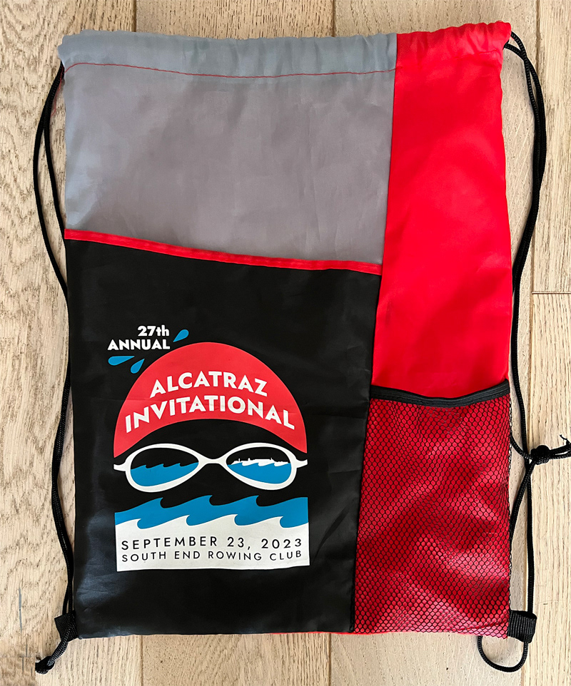Backpack with Alcatraz Invitational Logo