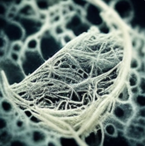 Bacterial Cellulose made by Midjourney v4