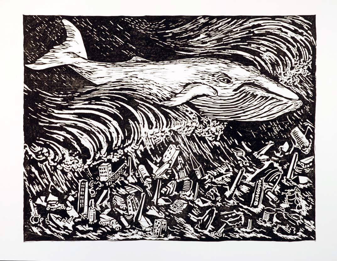 1990 Whale Surfing