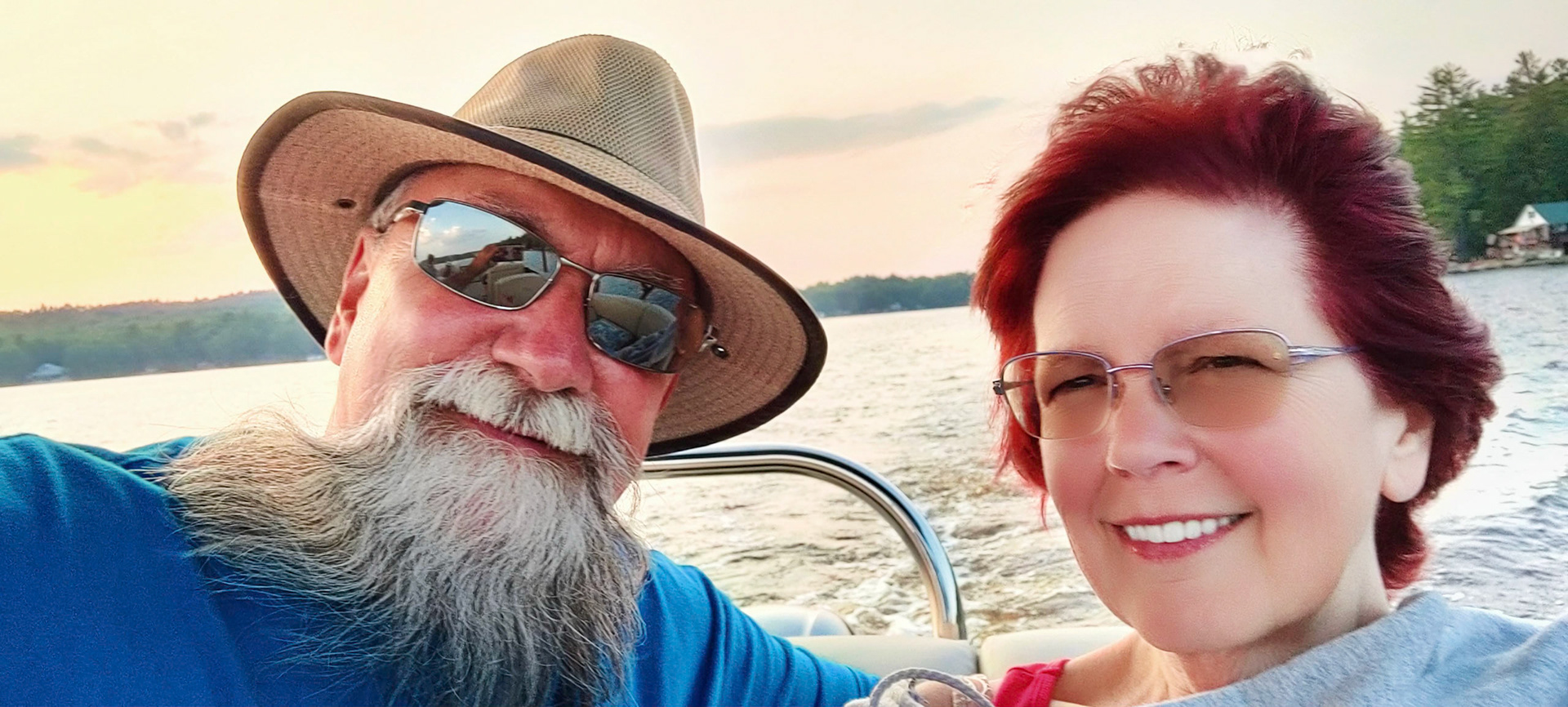 Evening boat ride