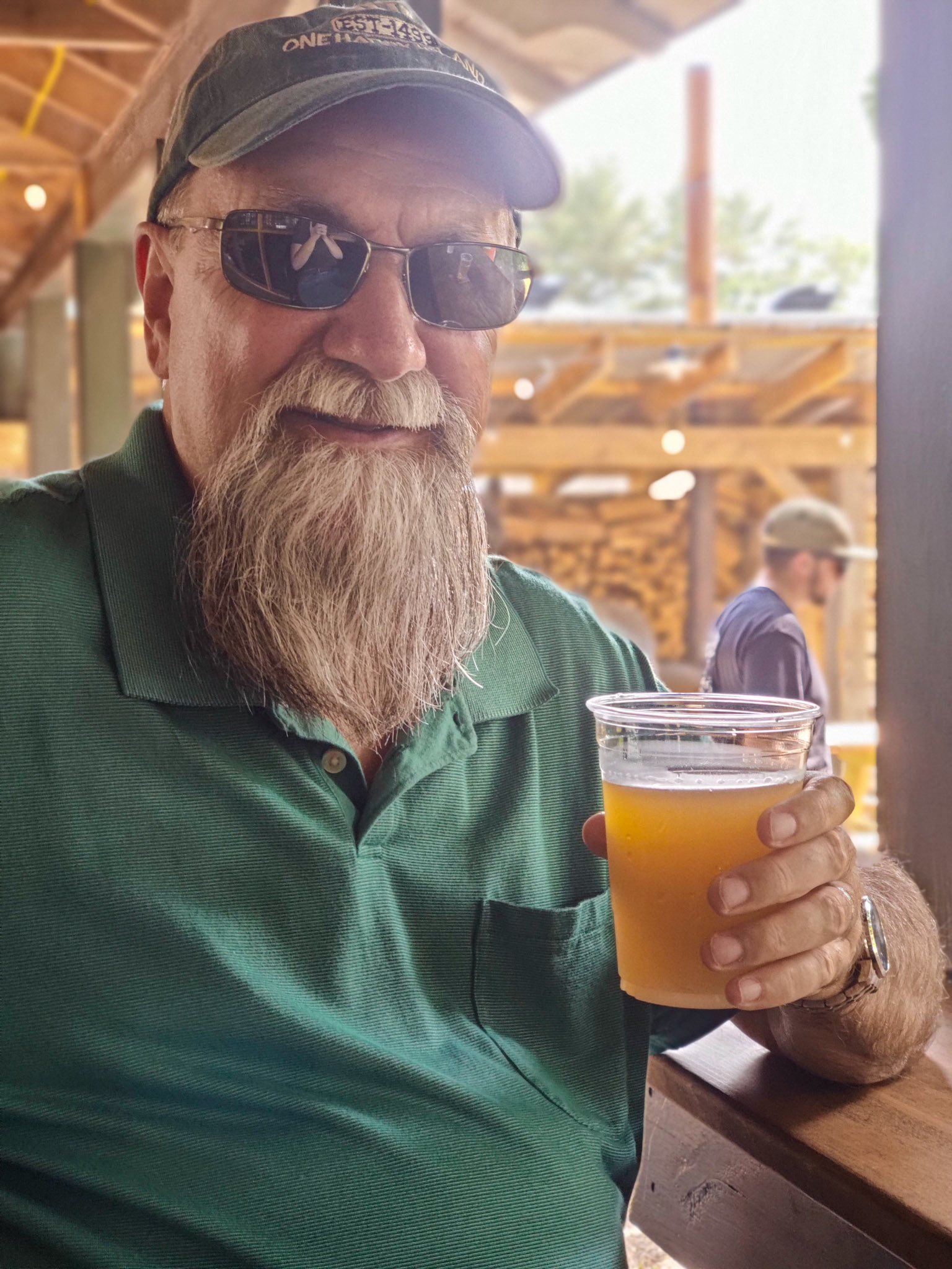 Ken with a Jumping Rise Pilsner