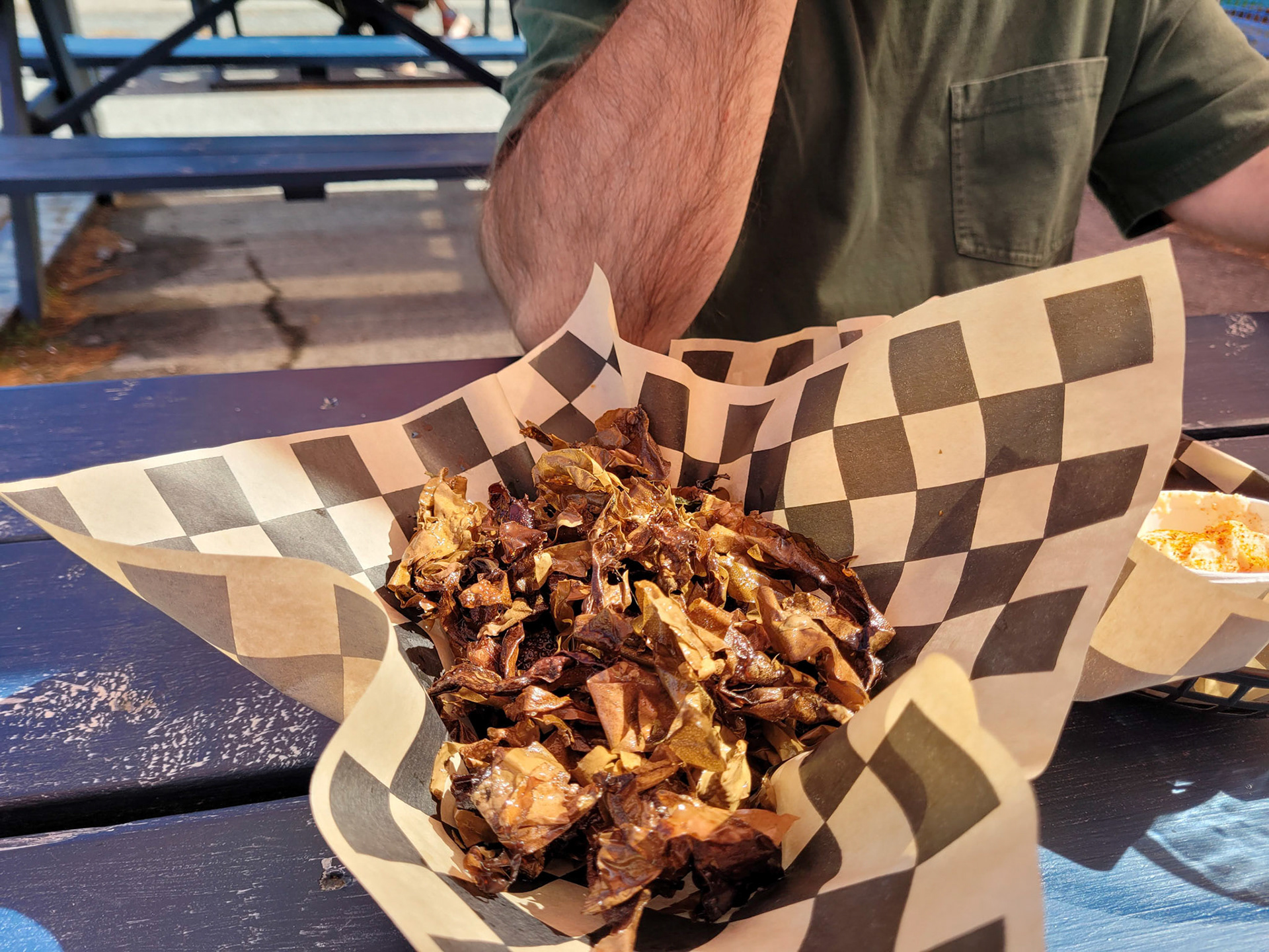WILD DULSE CHIPS (aka Seaweed chips) at Pickled Wrinkle