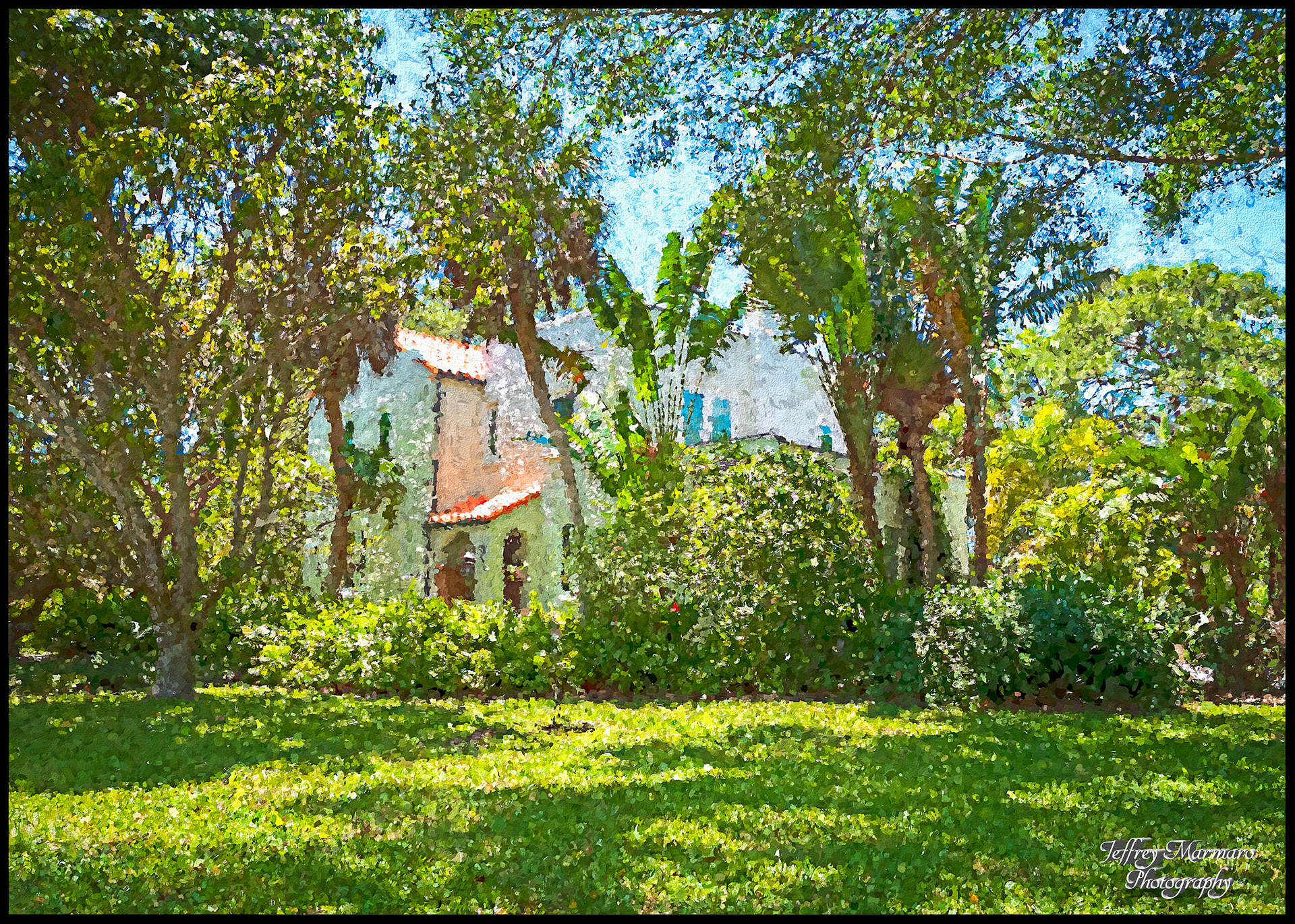 House of 'Glass': Pointillism