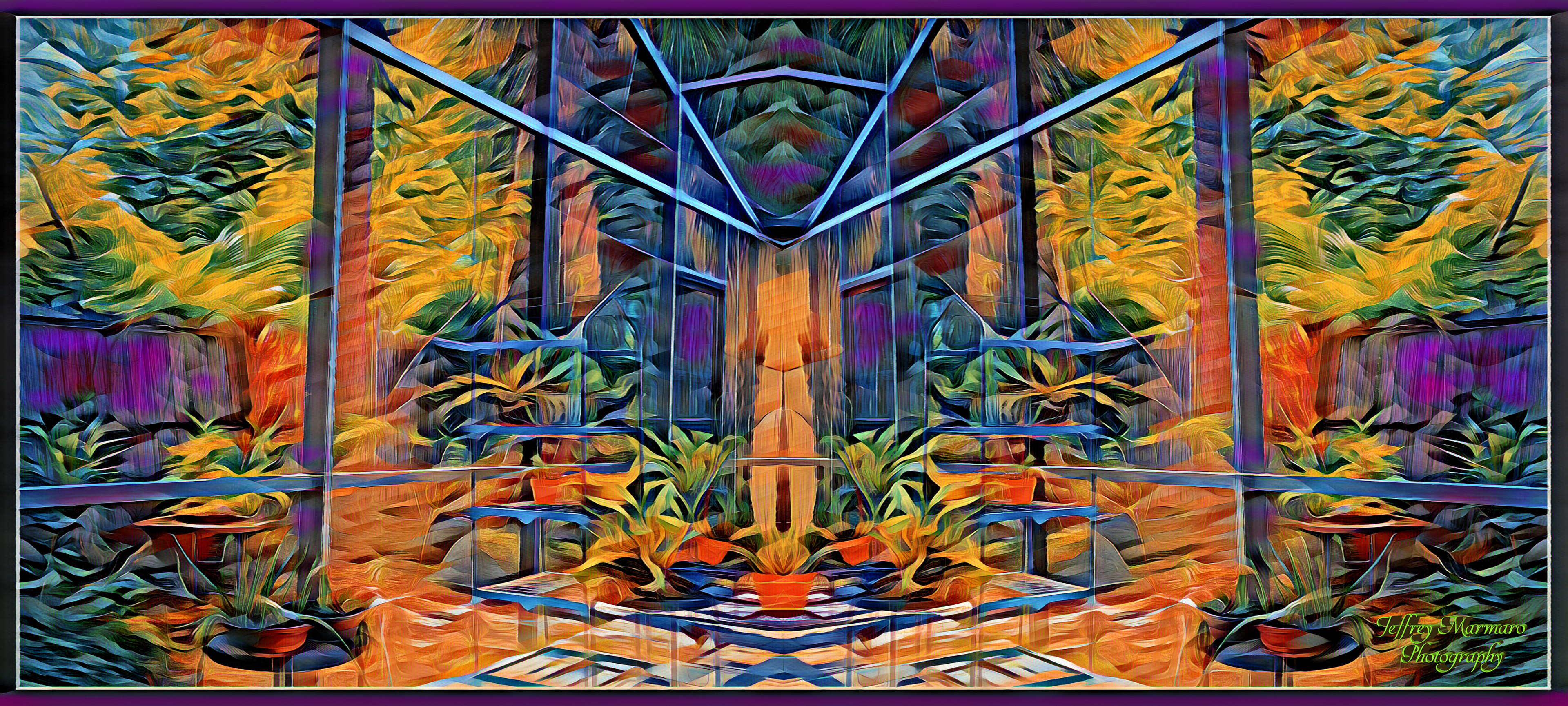 A Cubist's Garden