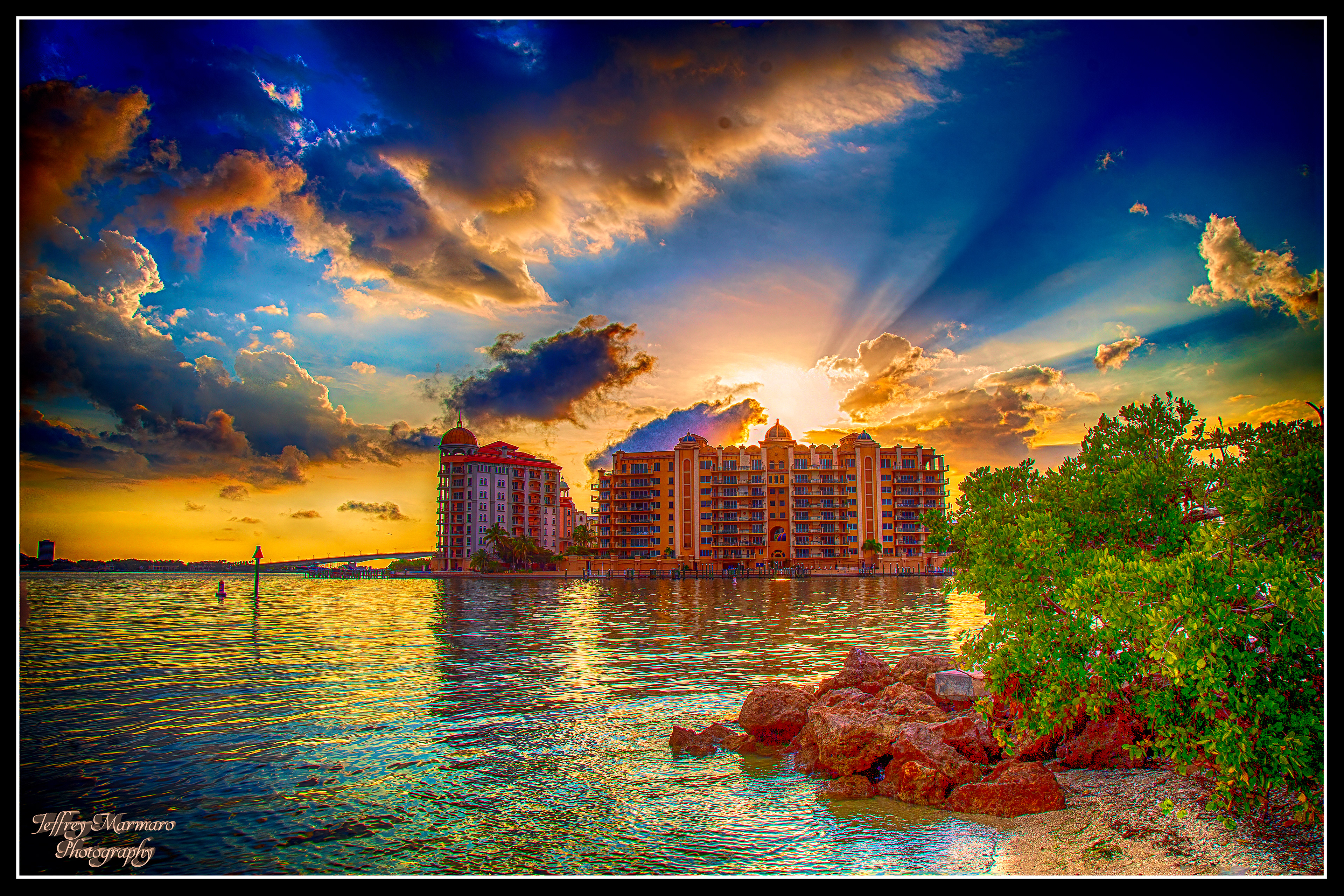 Sarasota Bay at Sunset