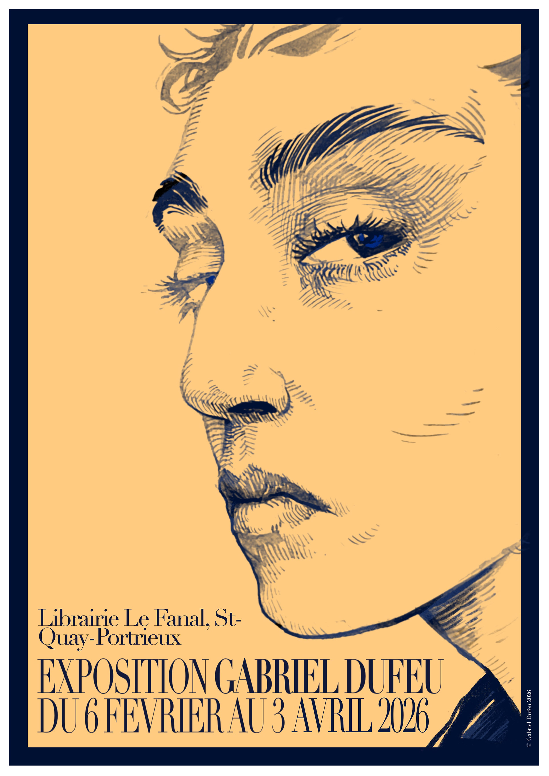 6 février - 3 avril 2026  St-Quay-Portrieux - Librairie Le Fanal