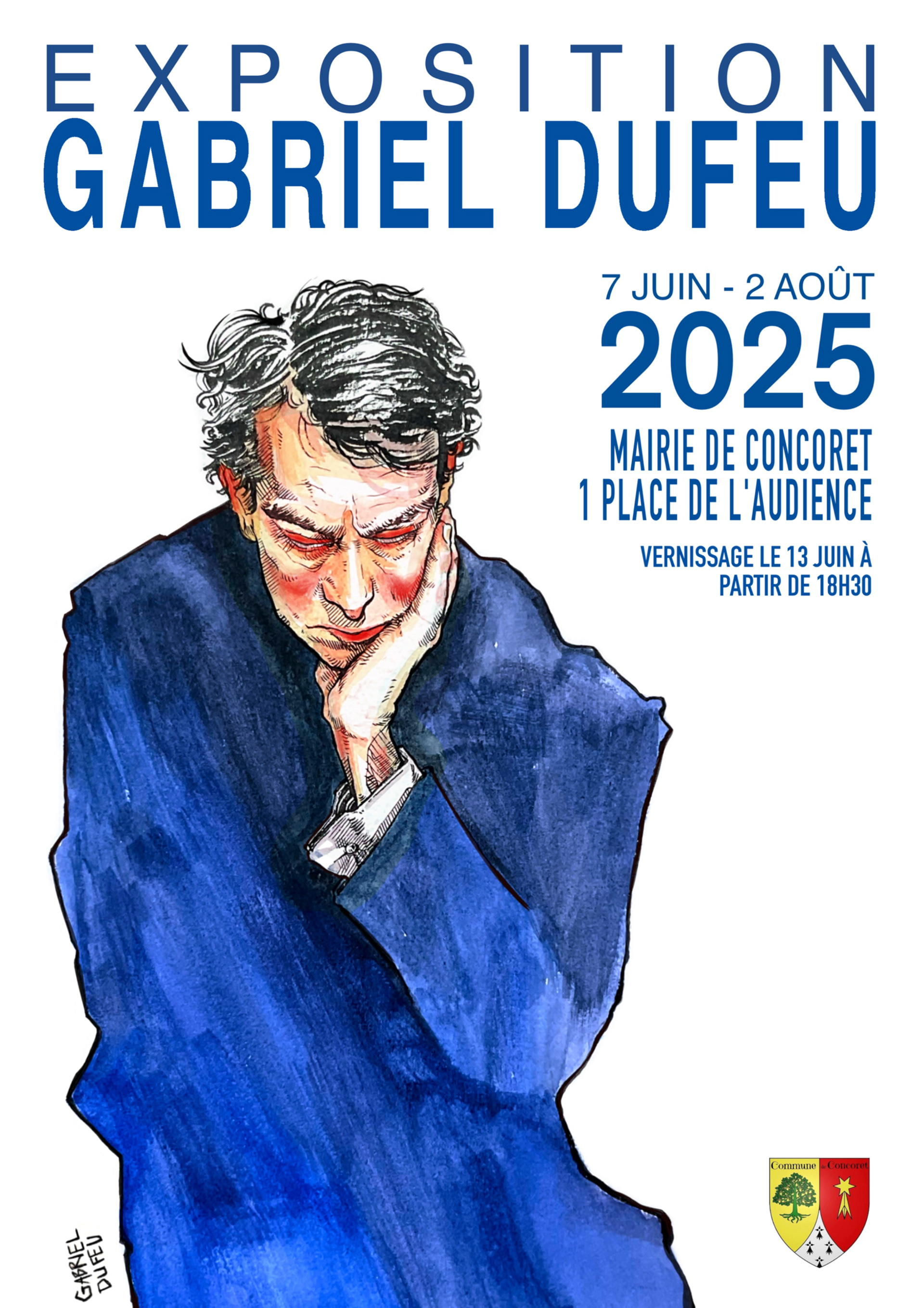 7 juin - 2 août 2025 Concoret - Mairie de Concoret