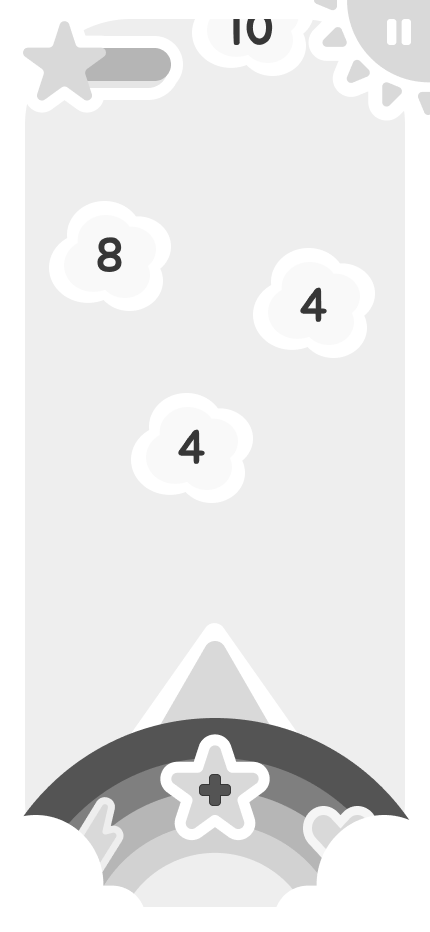 magical math game concept - LOFI WIREFRAME