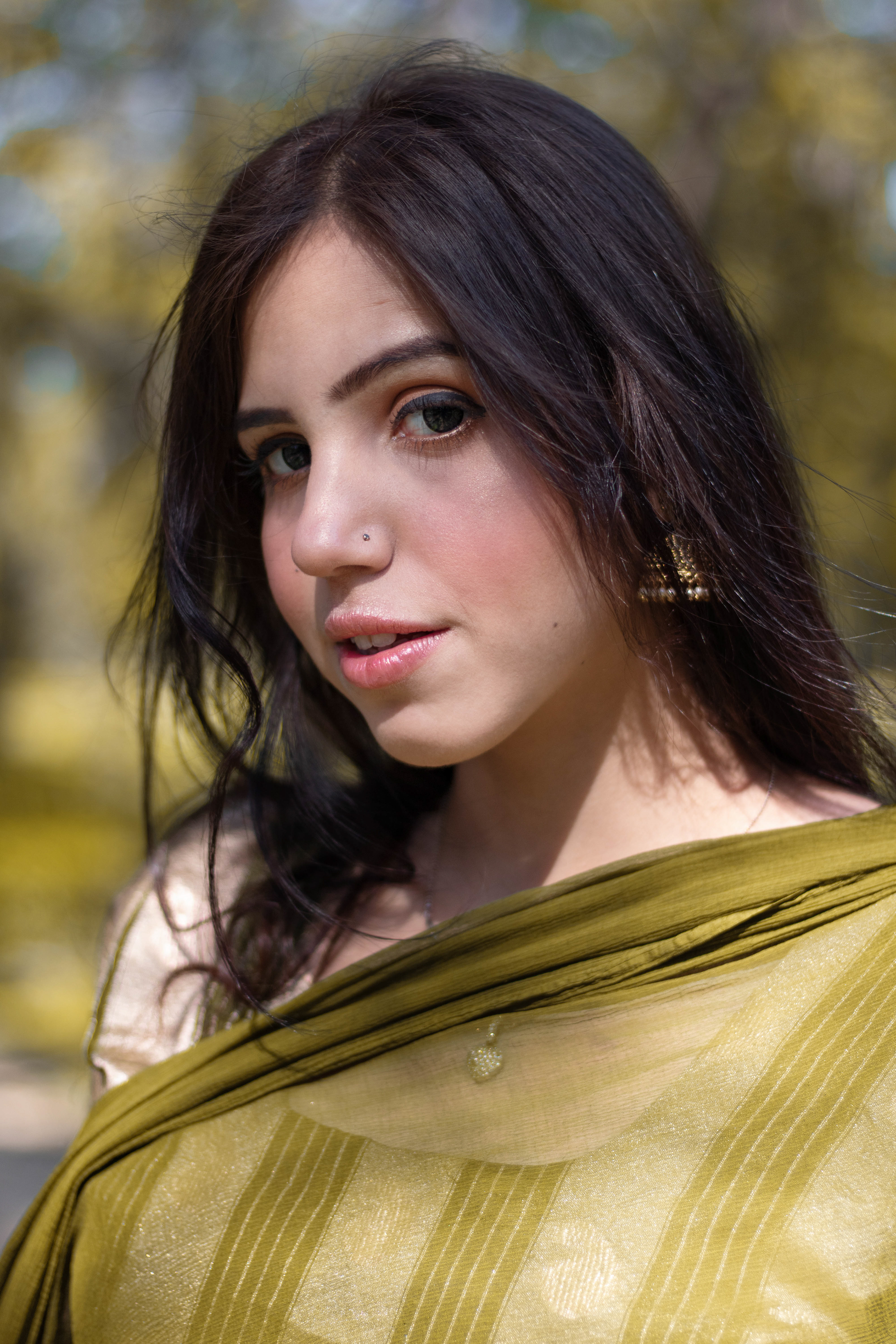 Beautiful portrait of a women shot in Bareilly