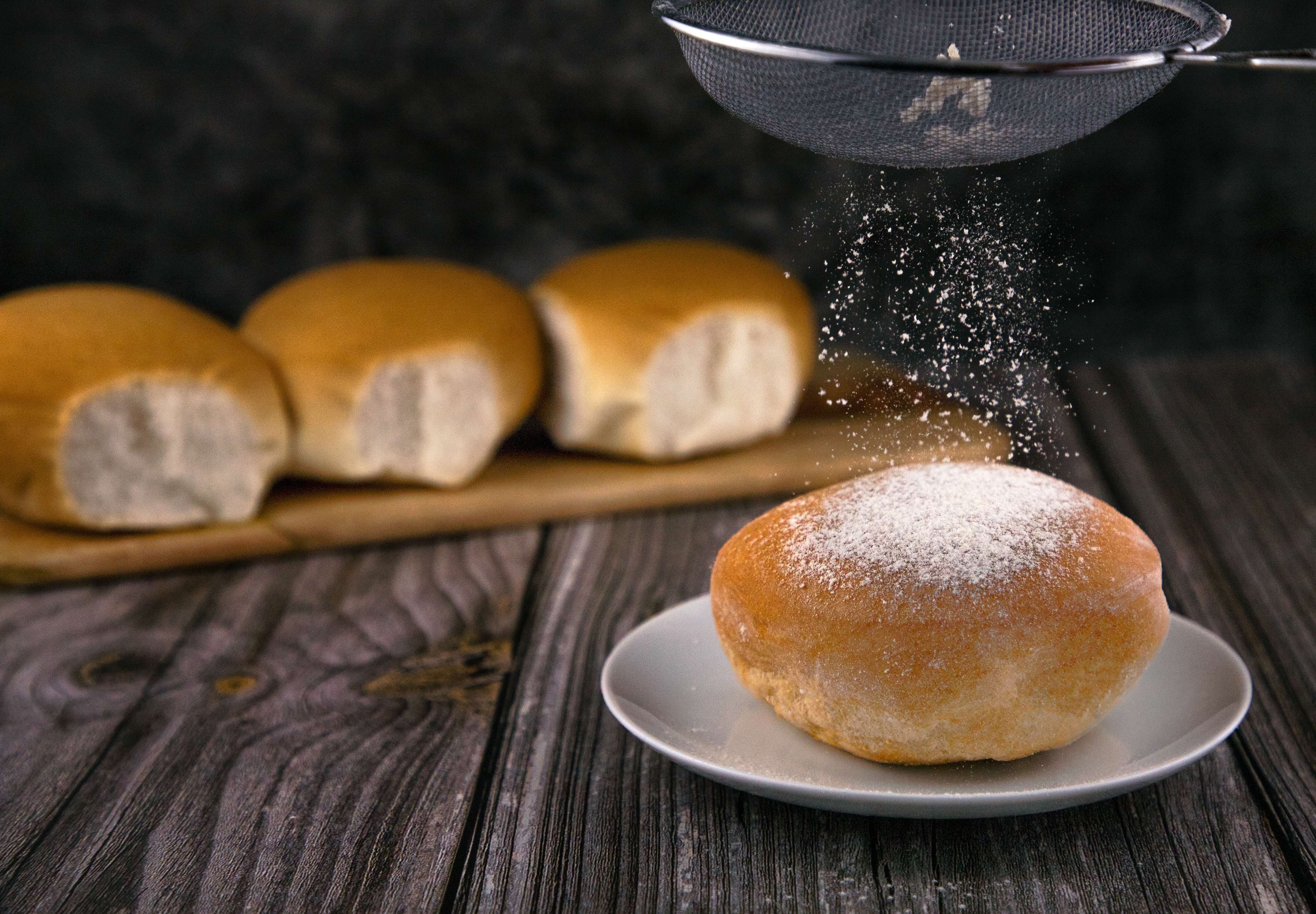 JUST GLUTEN FREE'S WHITE ROLL