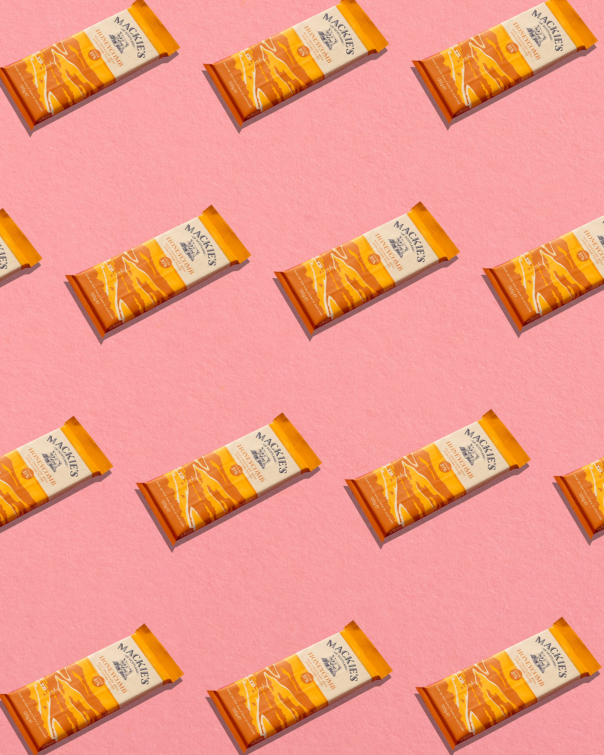 MACKIES OF SCOTLAND HONEYCOMB CHOCOLATE
