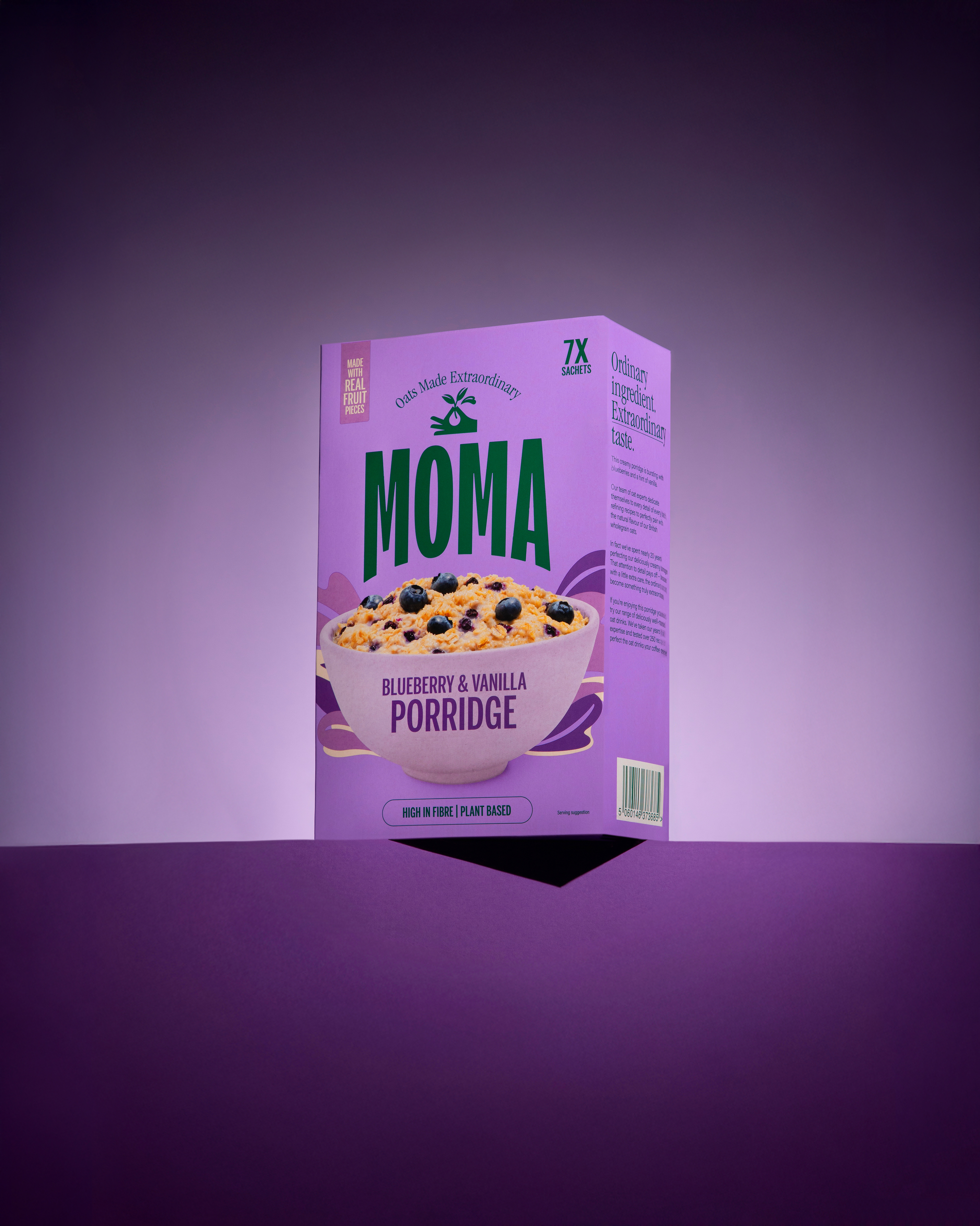 MOMA VANILLA & BLUEBERRY PORRIDGE