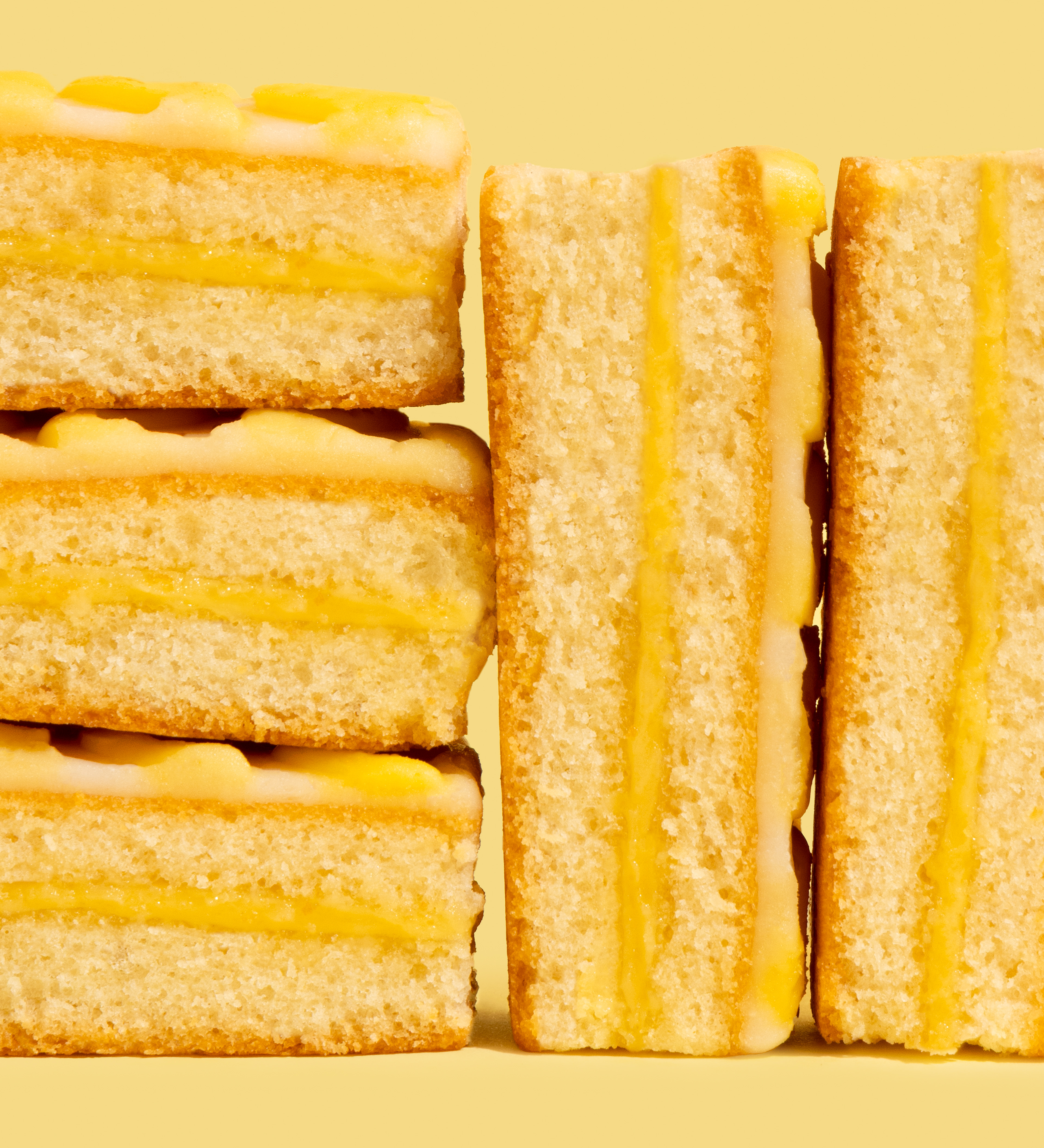 LEMON CAKE SLICES
