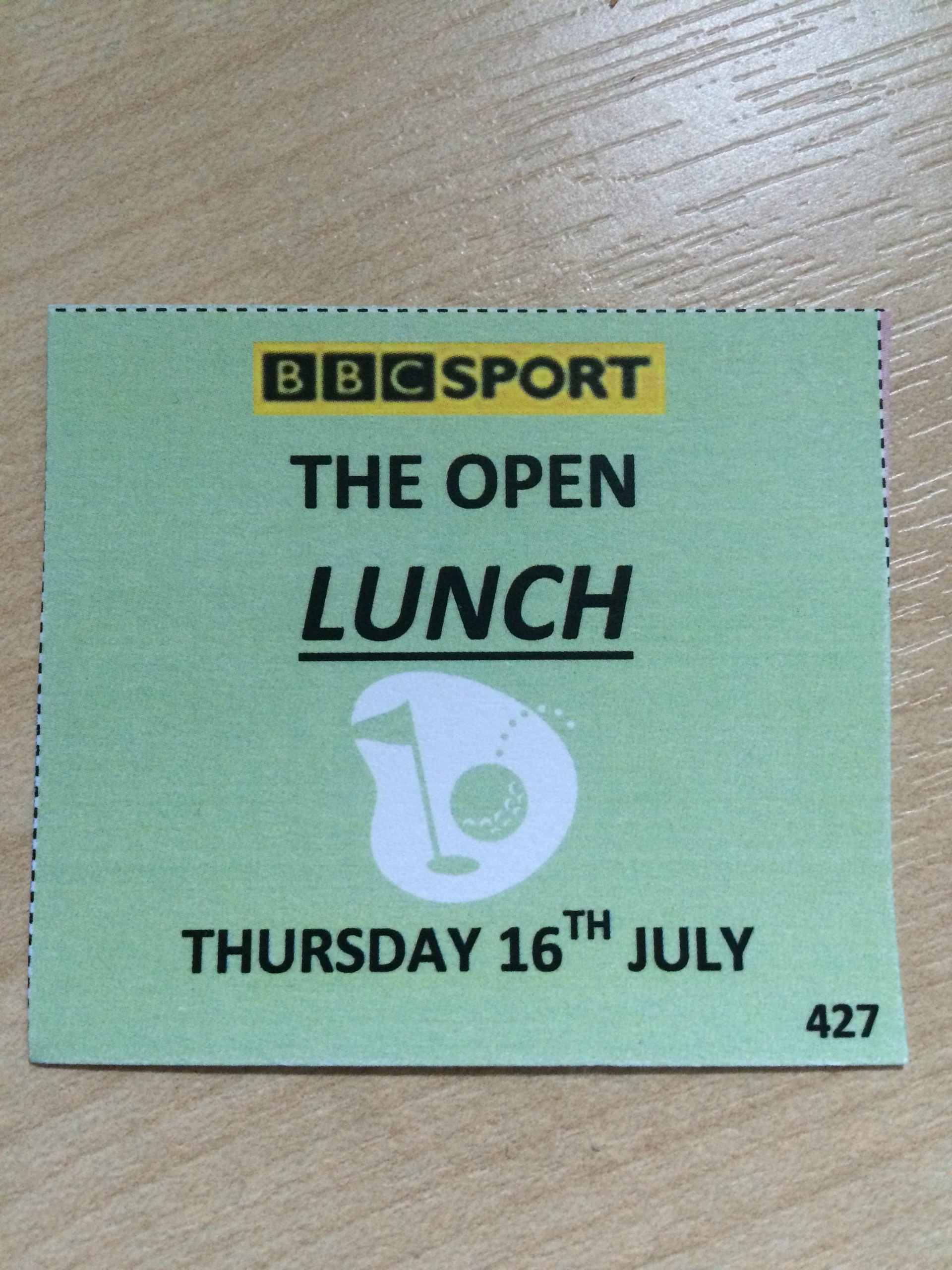 The Best OB lunch I have ever had 