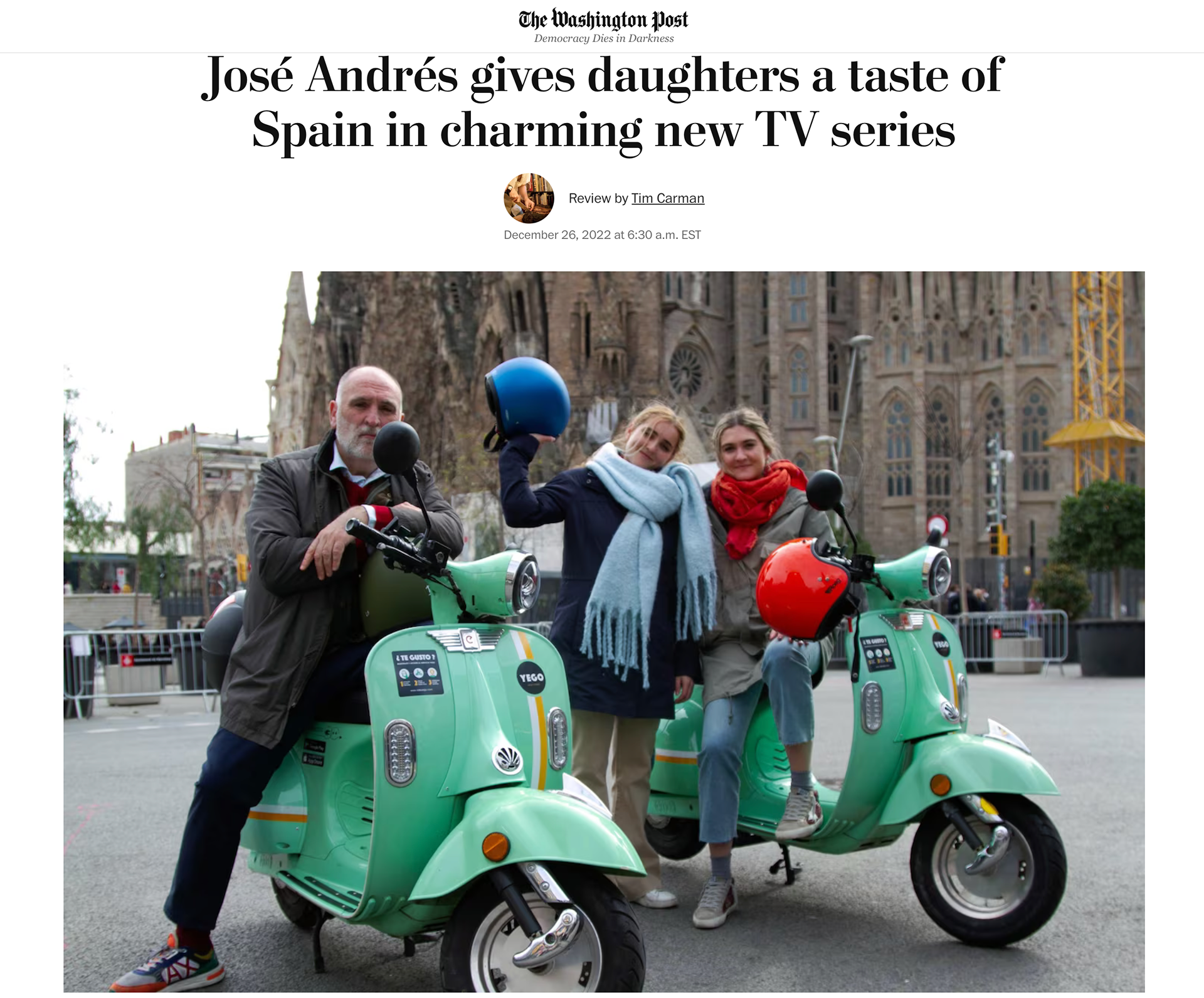 WP / José Andrés and Family in Spain