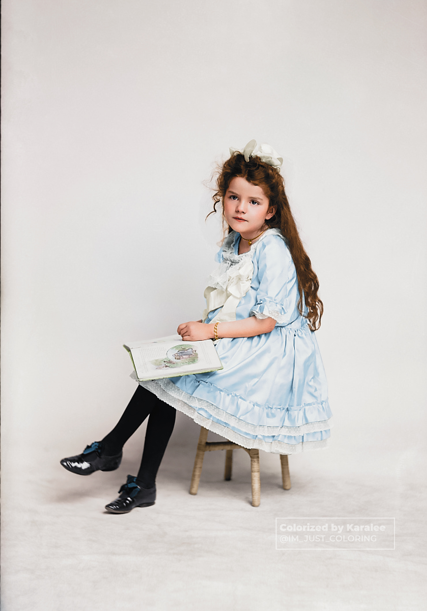 “Miss White” 📷 C.M. Bell, c. February 1901 - December 1903  Original image from @librarycongress