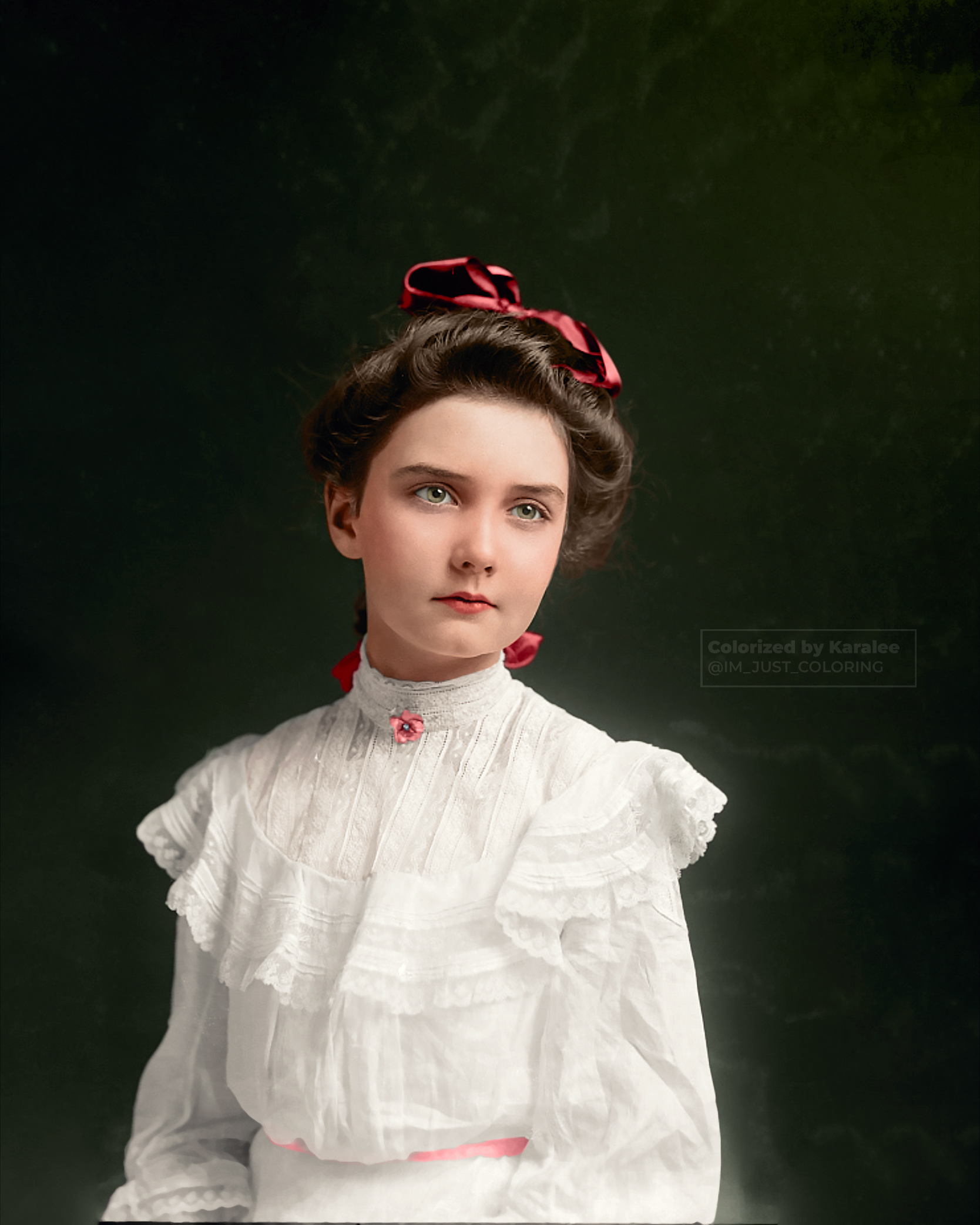 “Beverley, Miss Rebecca” 📸 C.M. Bell, c. 1901-1903  Original image from @librarycongress