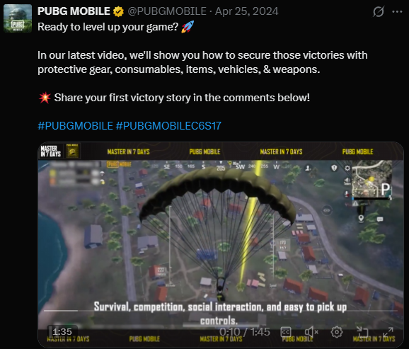 I worked toward promoting content that educated new players while answered questions many players were sharing online. I created social posts like this that carried a competitive edge while highlighting the most important elements to the player.