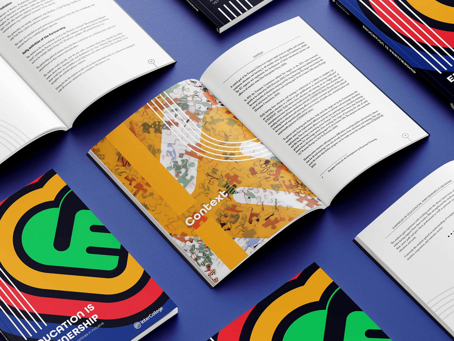 Content dividers stand out with their unique and bold design
