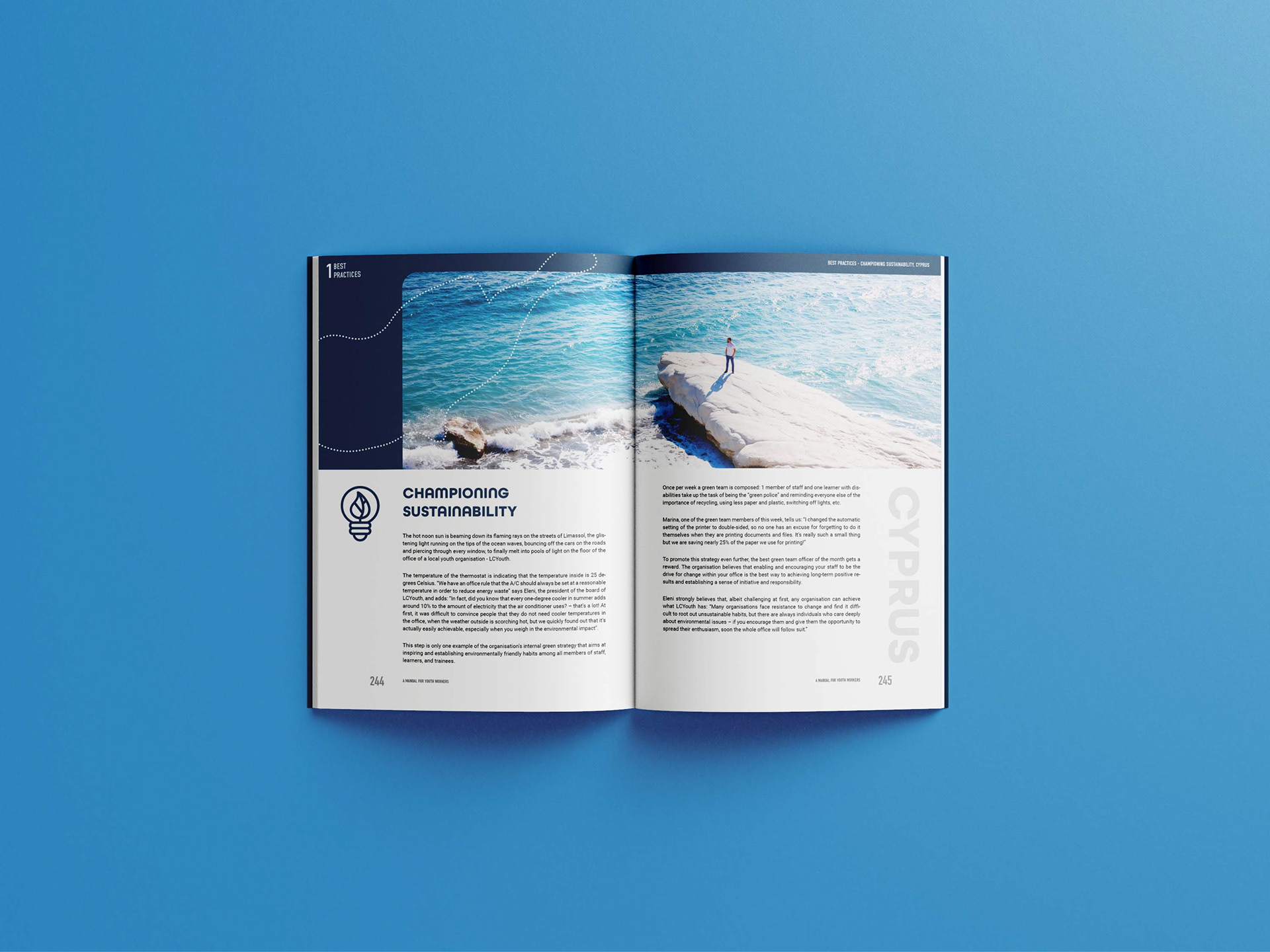 Best practices section features an alternative layout where the focus is on the long body text