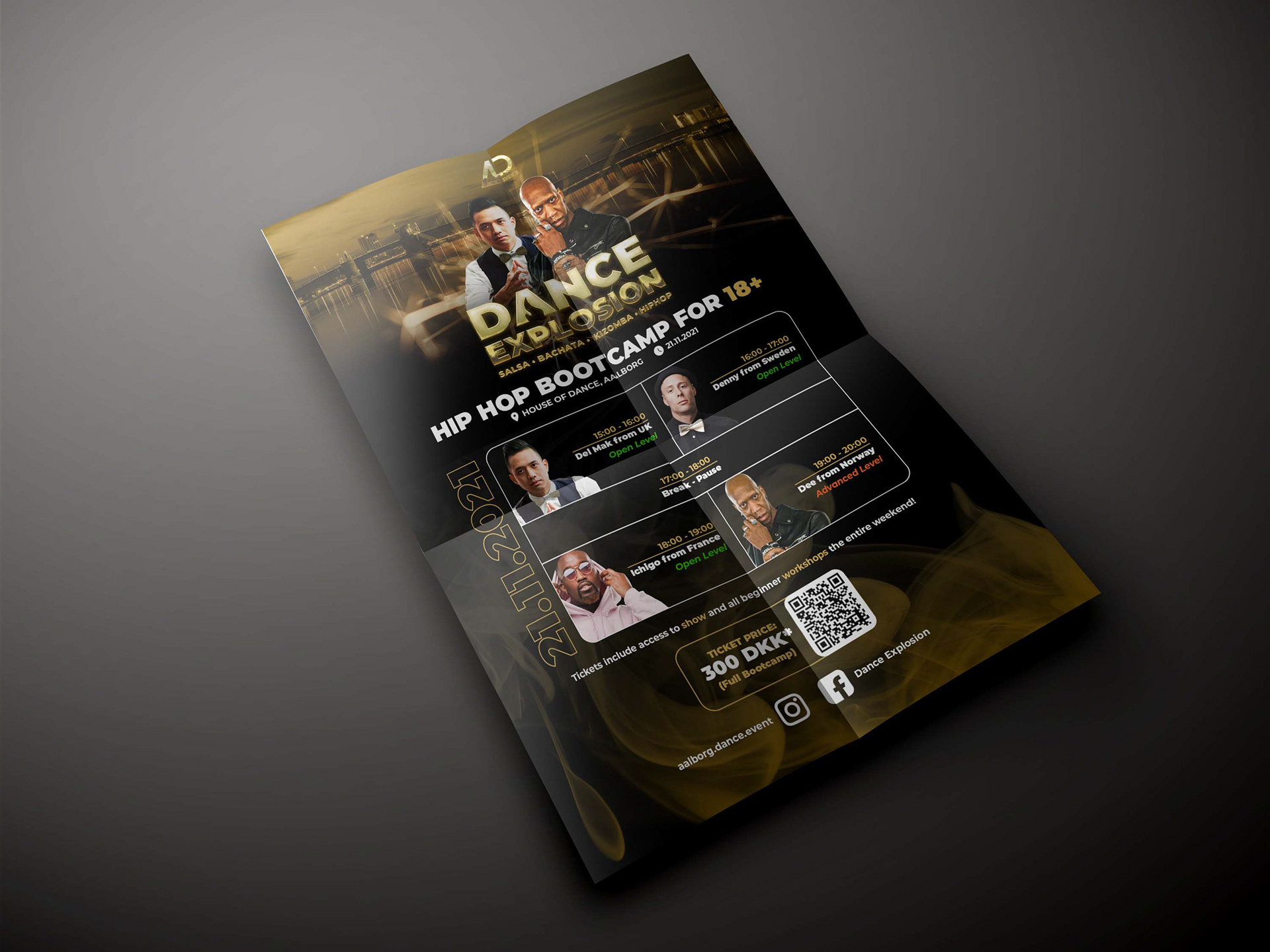A4 promotional flyer