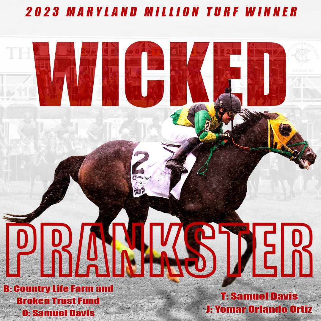 Created for Maryland Million LTD
