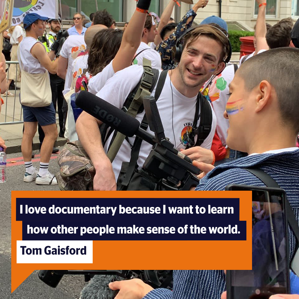 @tomgaisford reveals the minefield trans athletes have to navigate to compete in his directing debut, "Come Out Fighting," funded and supported by Together TV, premiering next Monday 14th November. 🤩🏳️🌈🎥🧡 The Fund gave him the resources necessary to capture a story from the individuals at the grassroots who are fighting to make the sport more accessible. 🥊 He loves documentaries because of their ability to let viewers in on the life experience of others, and how others perceive the world. For more revelations from Tom about the filmmaking process, read the full interview via the link in our bio. #DFF2022 #LGBTQ+ #documentary #trans #QueerCinema