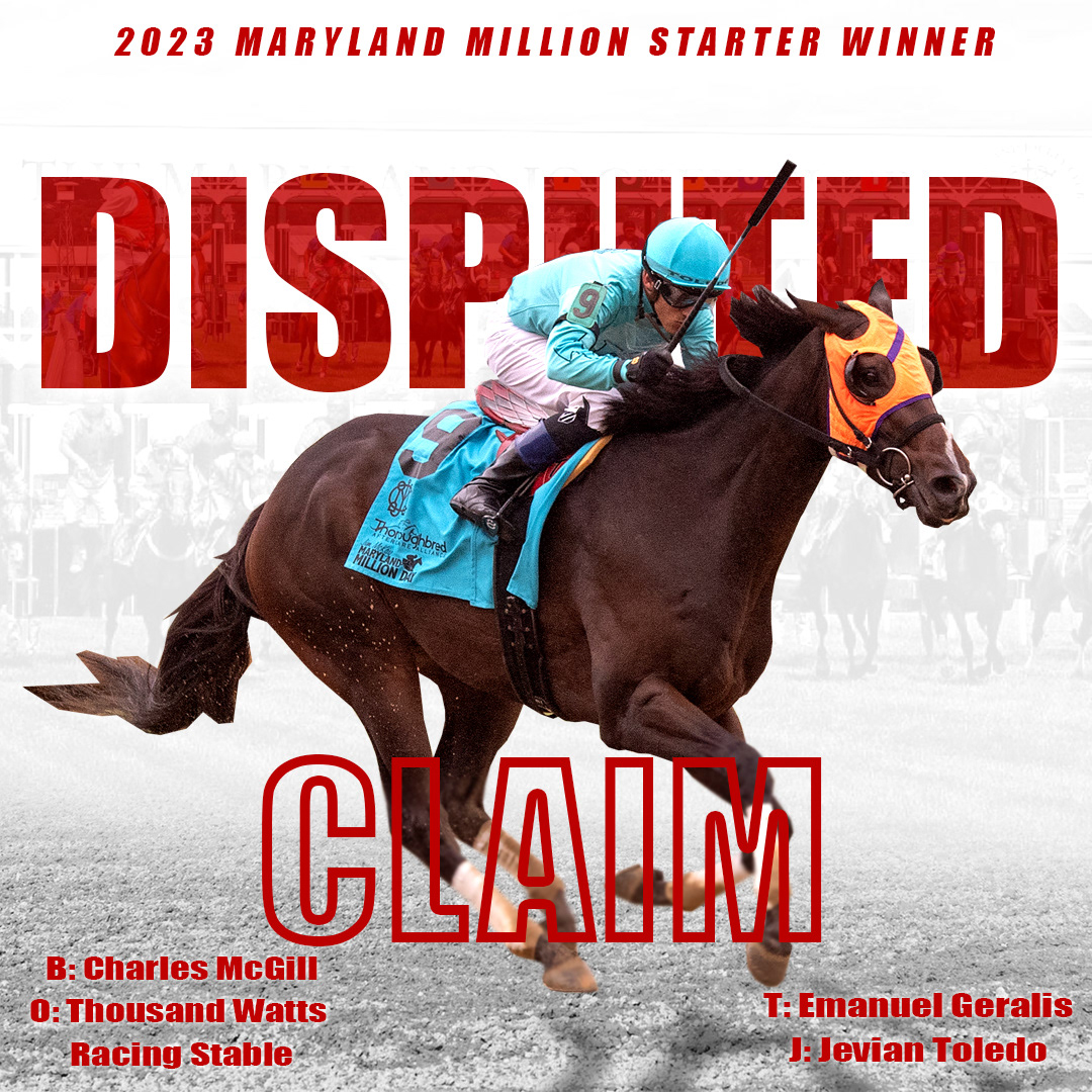 Created for Maryland Million LTD