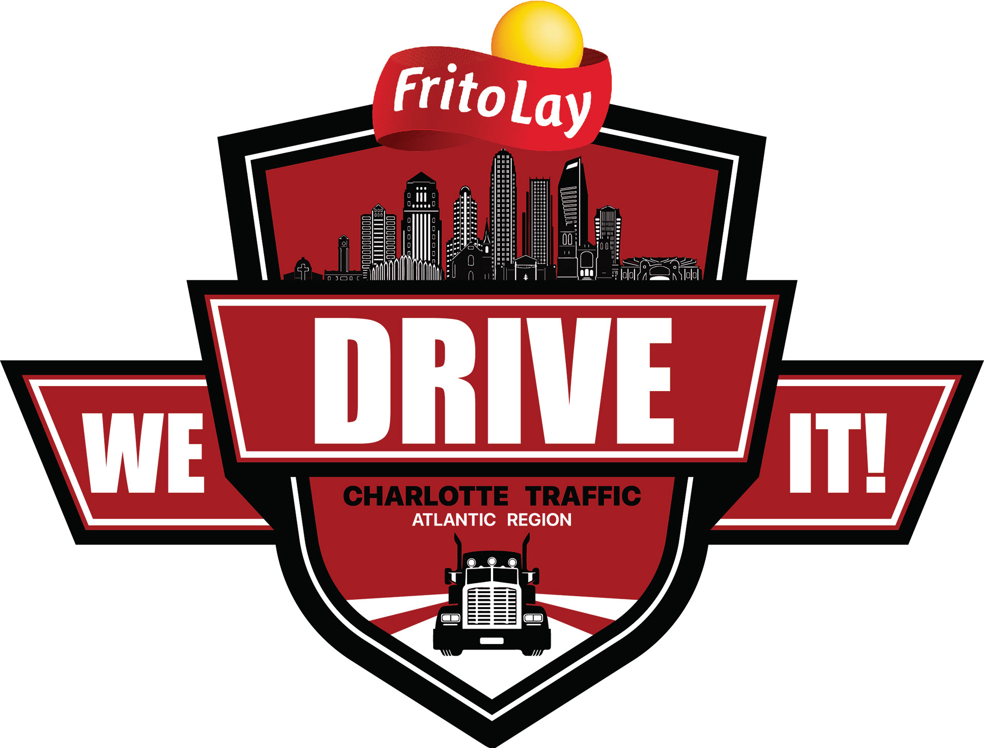 FritoLay Charlotte Traffic social media and banner promotion logo