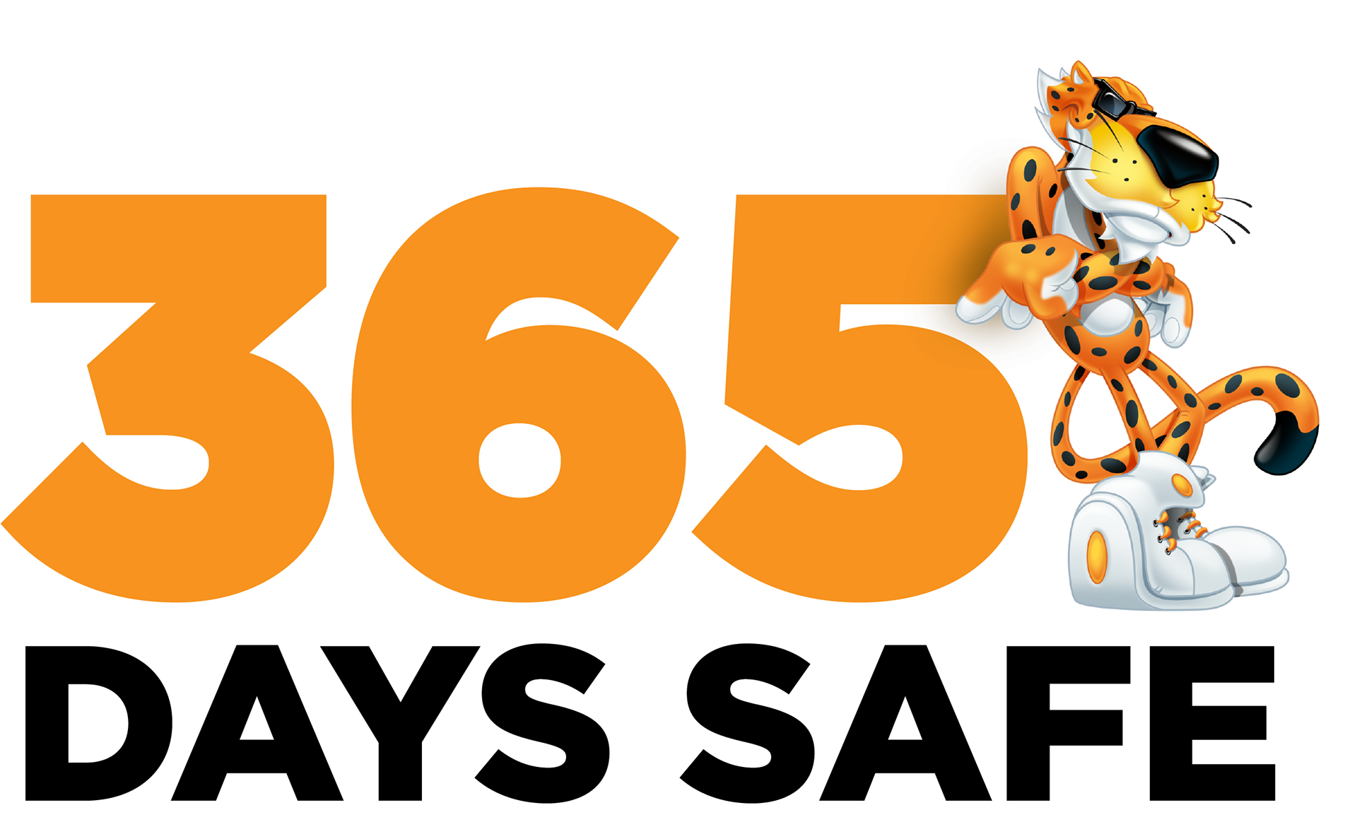 FritoLay "365 days without accident" promotional logo
