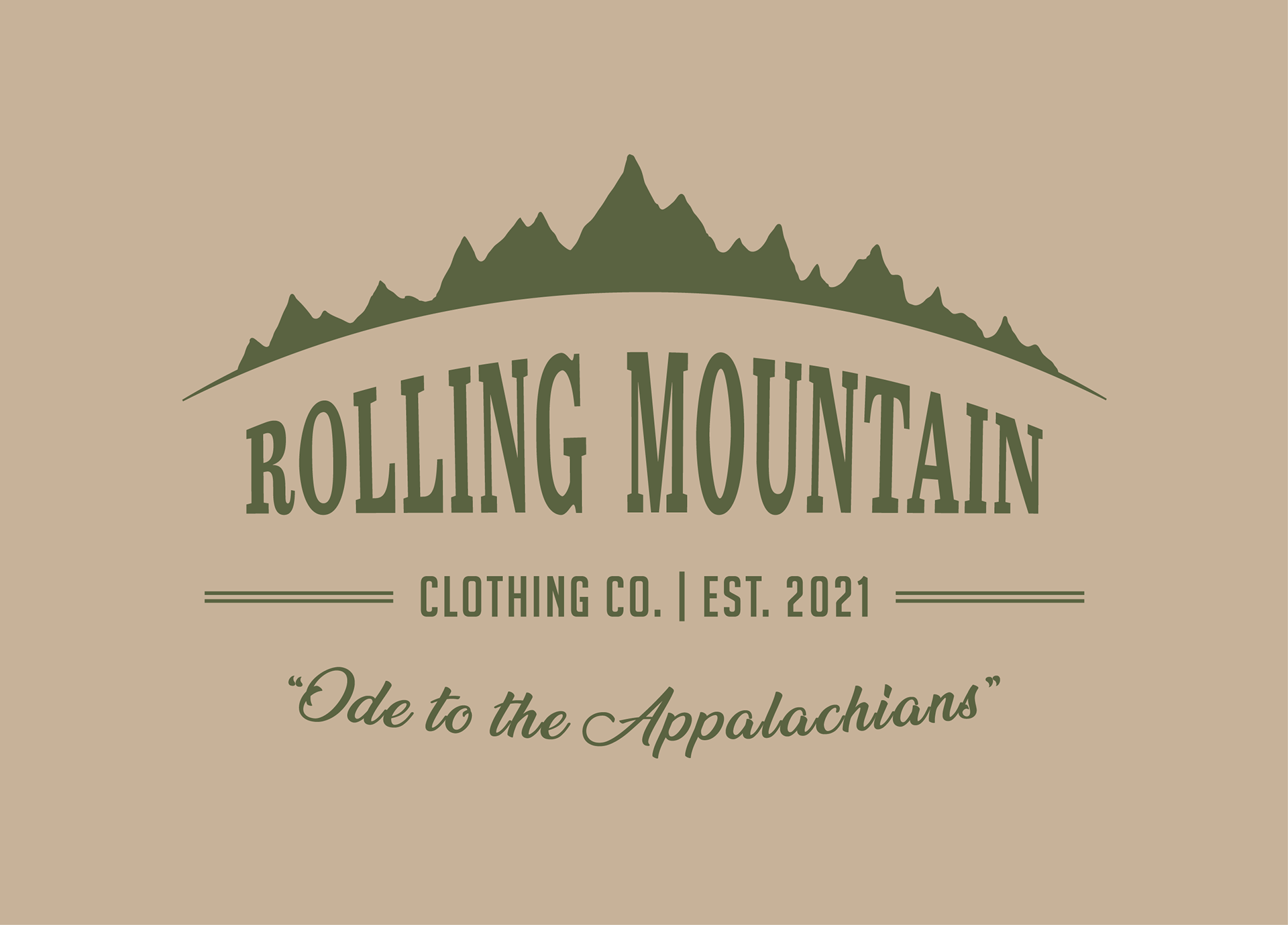 Rolling Mountain Clothing Company logo