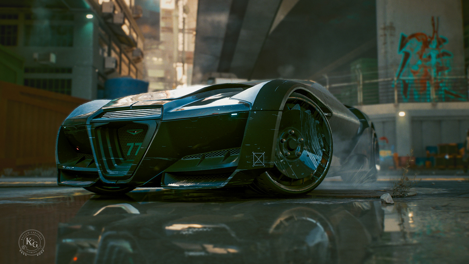 Captured in Cyberpunk 2077