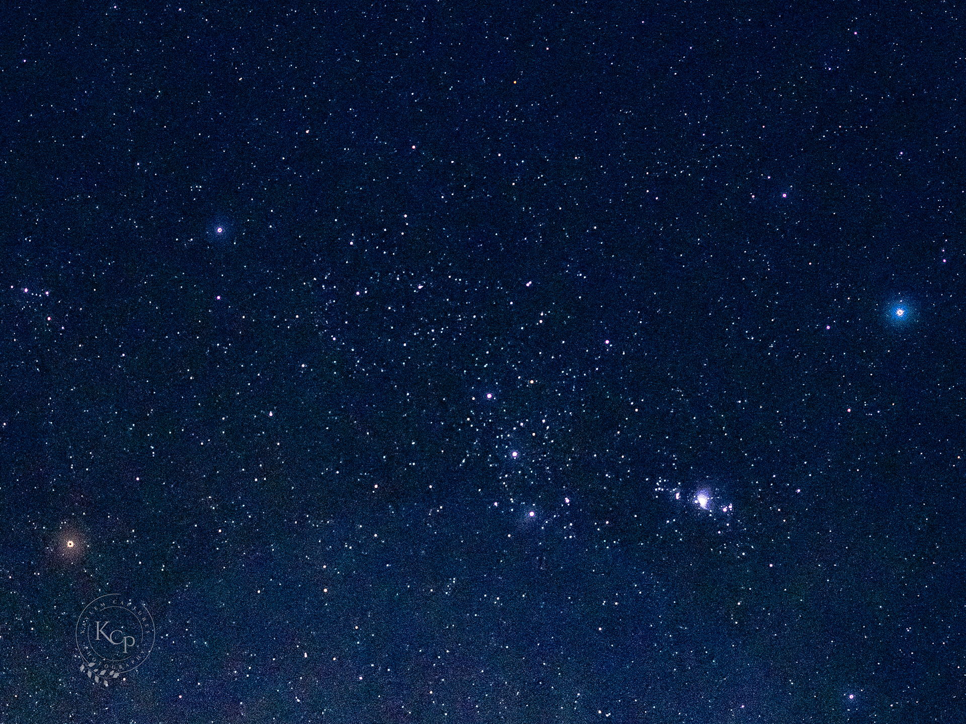 Orion Constellation, Captured in St Lucia 2024.
