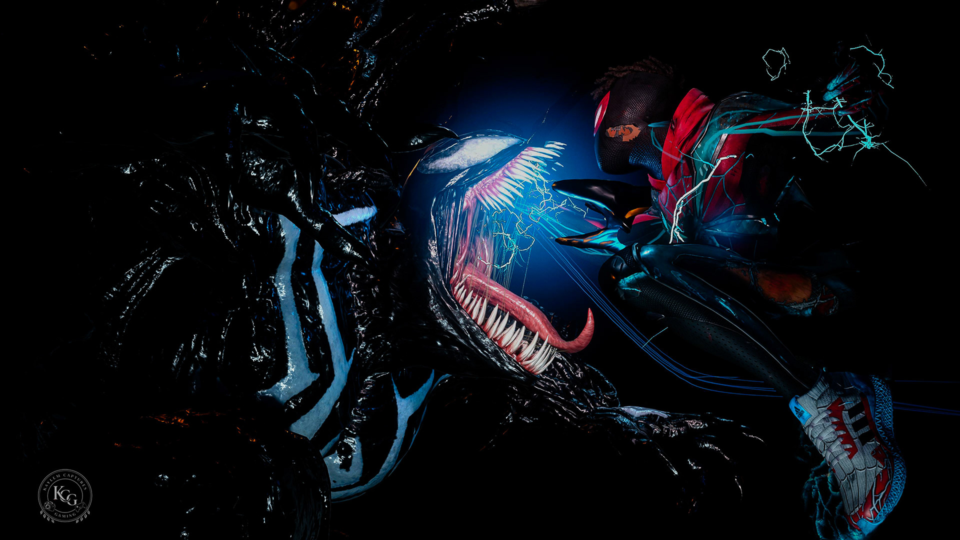 Captured in Spider-Man 2