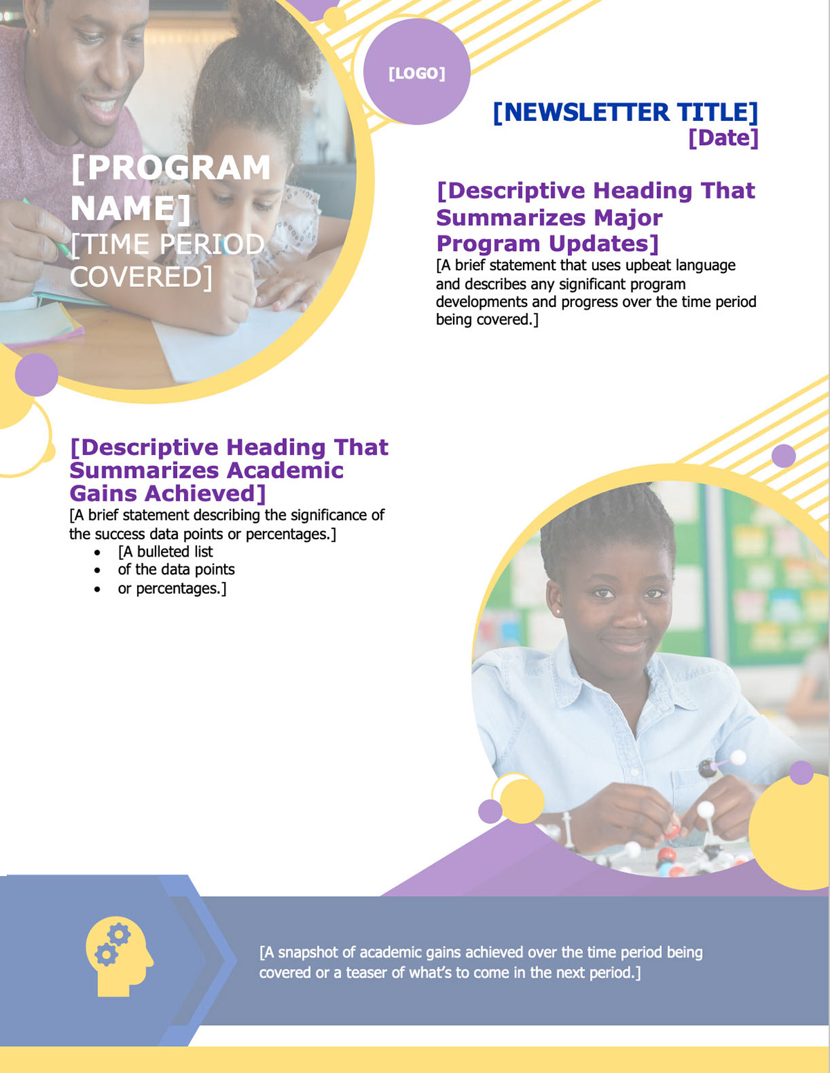 Newsletter template