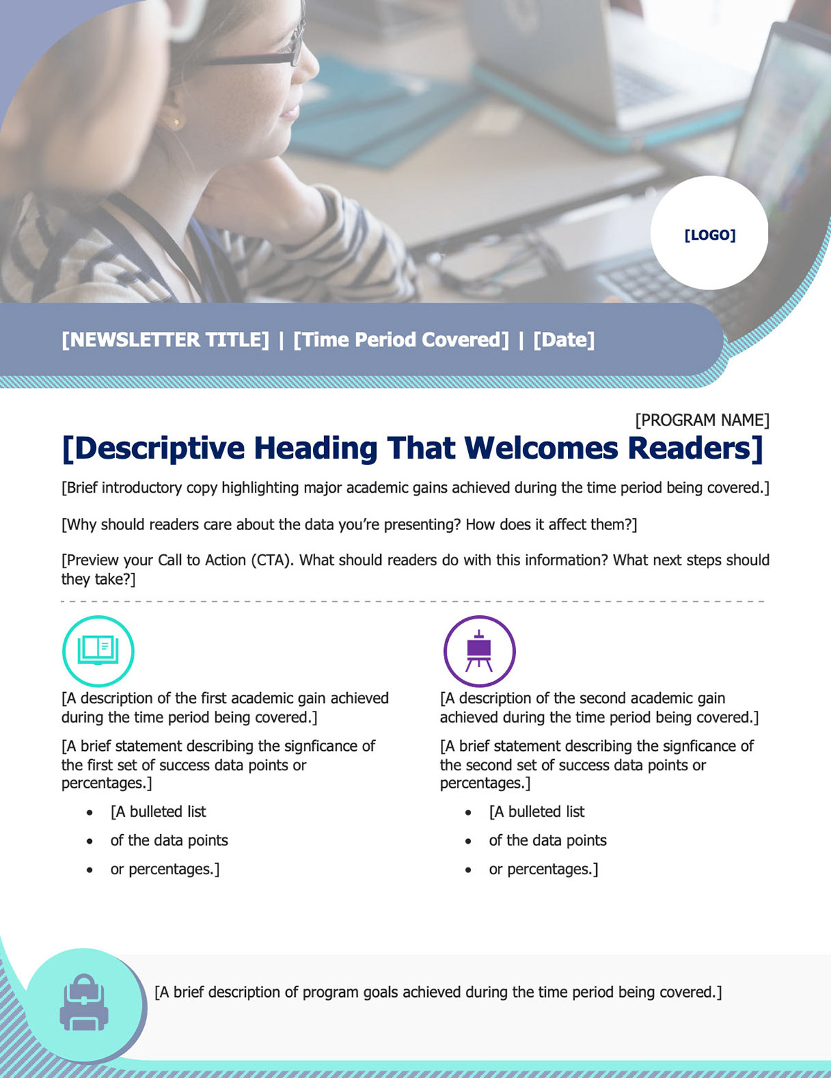 Newsletter template